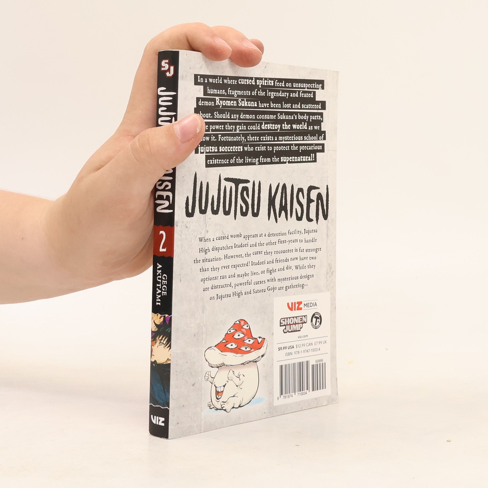 Gege Akutami Jujutsu Kaisen Volume 2