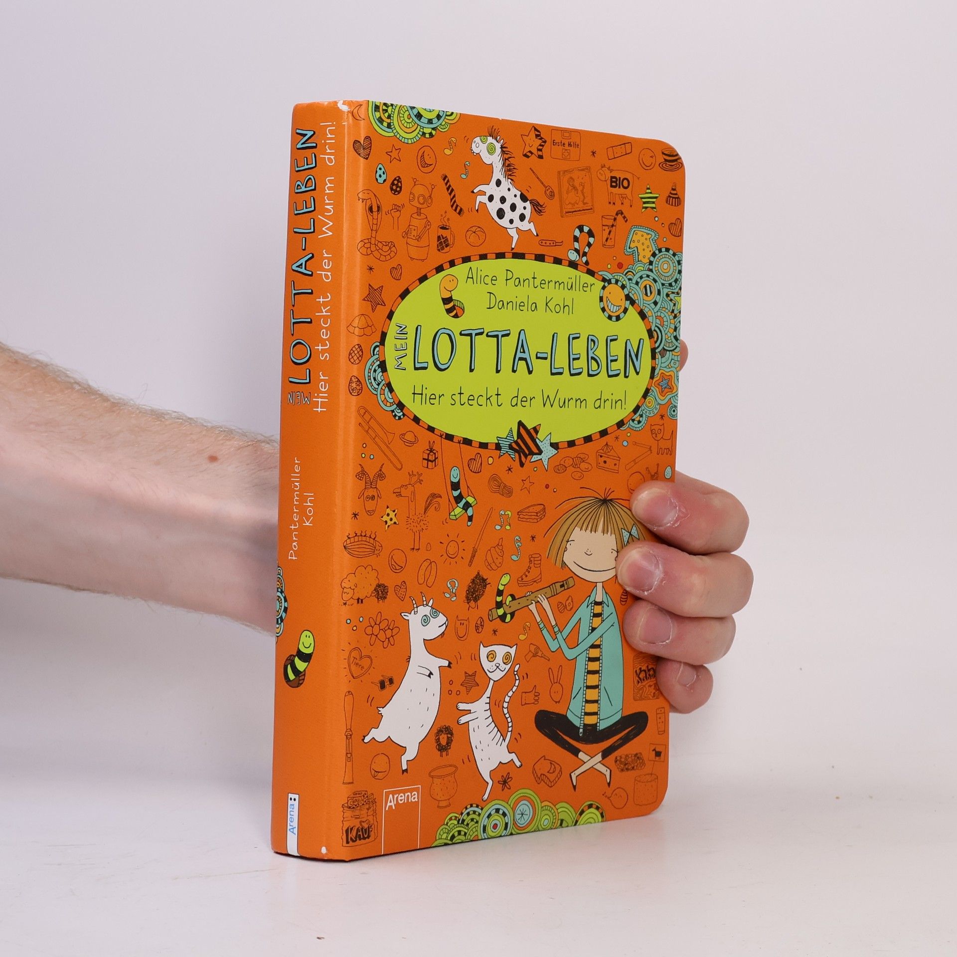 Alice Pantermüller Mein Lotta-Leben. Heir steckt der Wurm drin!