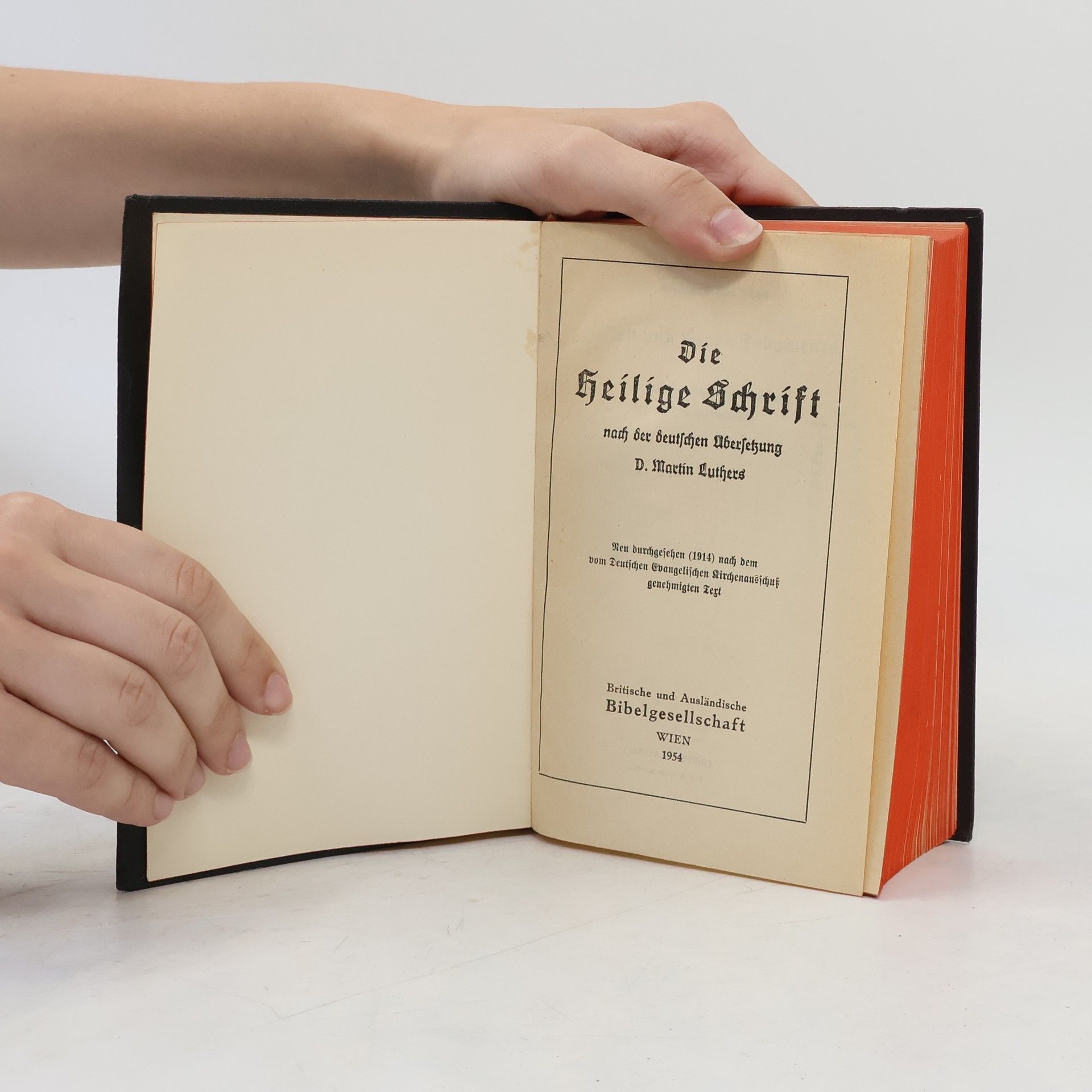 Martin Luther Die Heilige Schrift