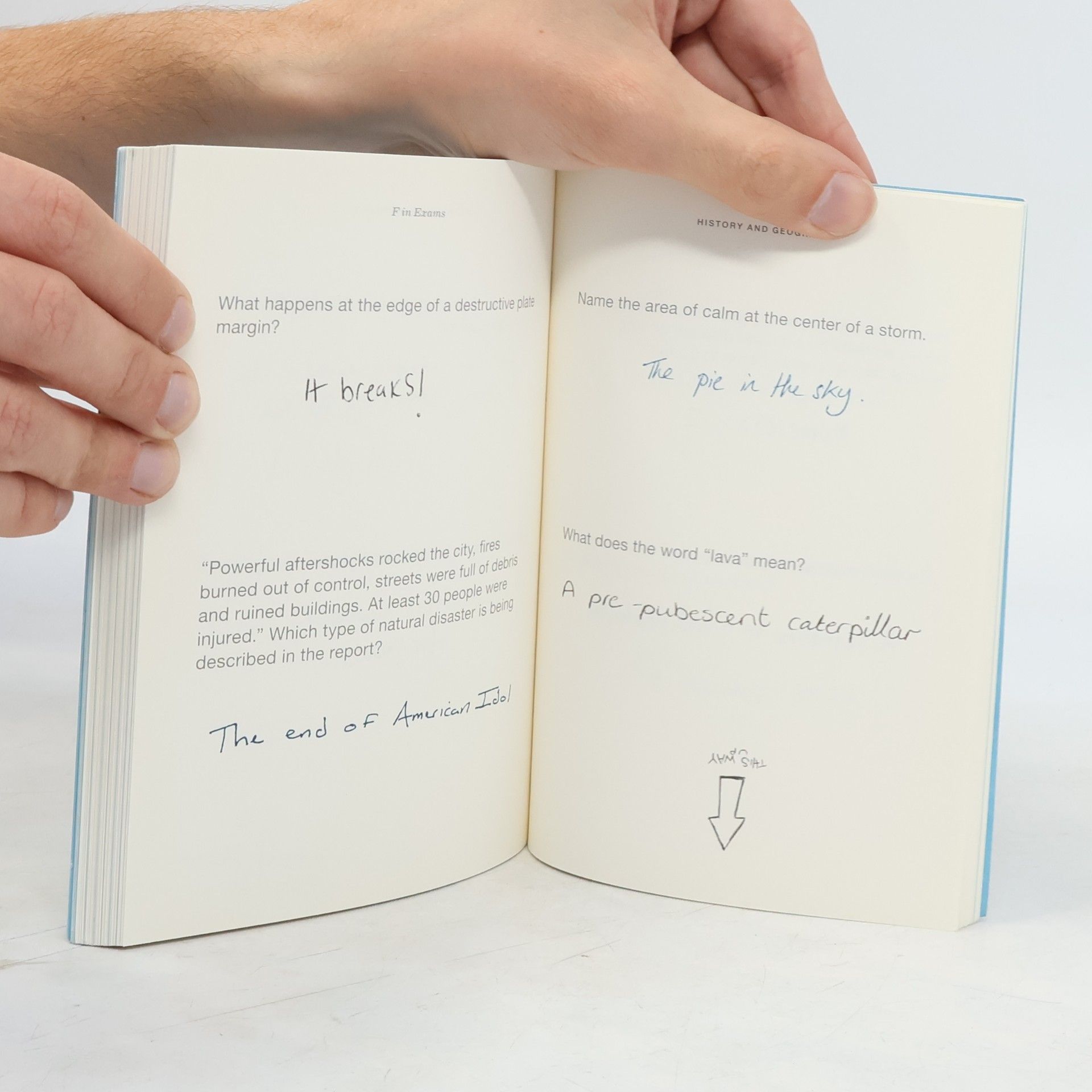 Collectif d'auteurs F in Exams: The Very Best Totally Wrong Test Answers