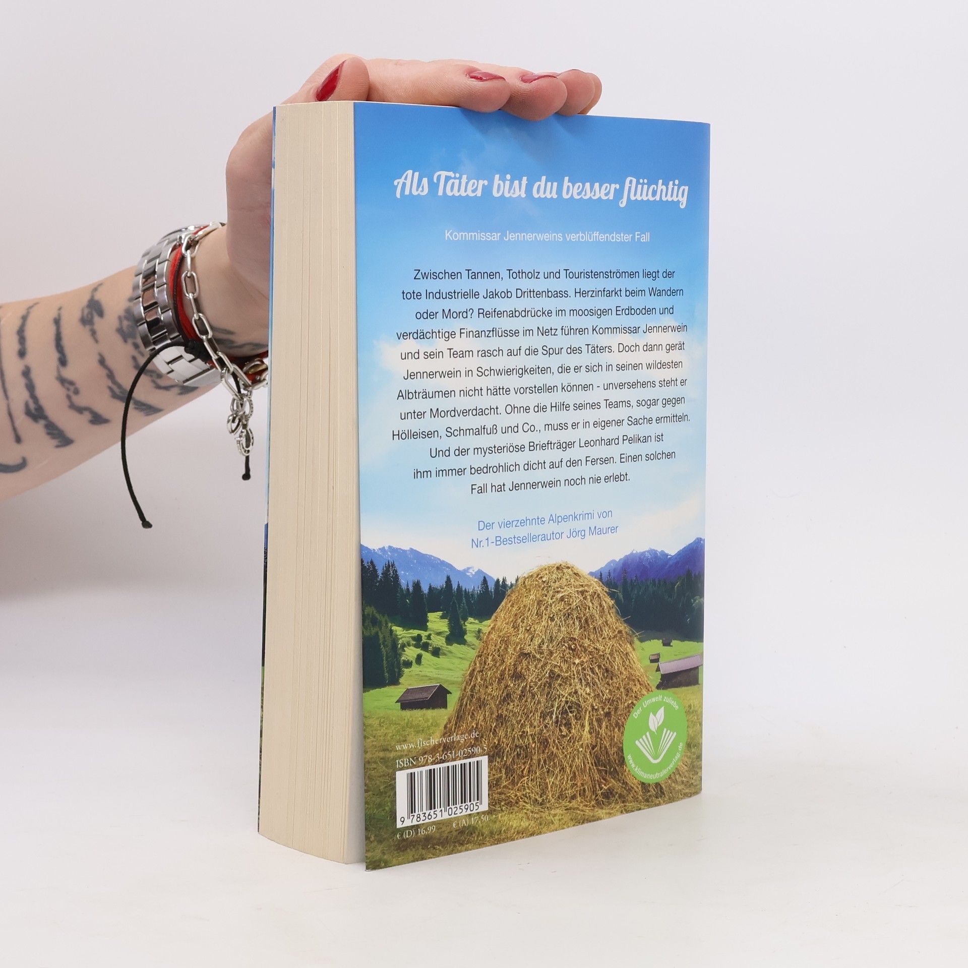 Jörg Maurer Bei Föhn brummt selbst dem Tod der Schädel