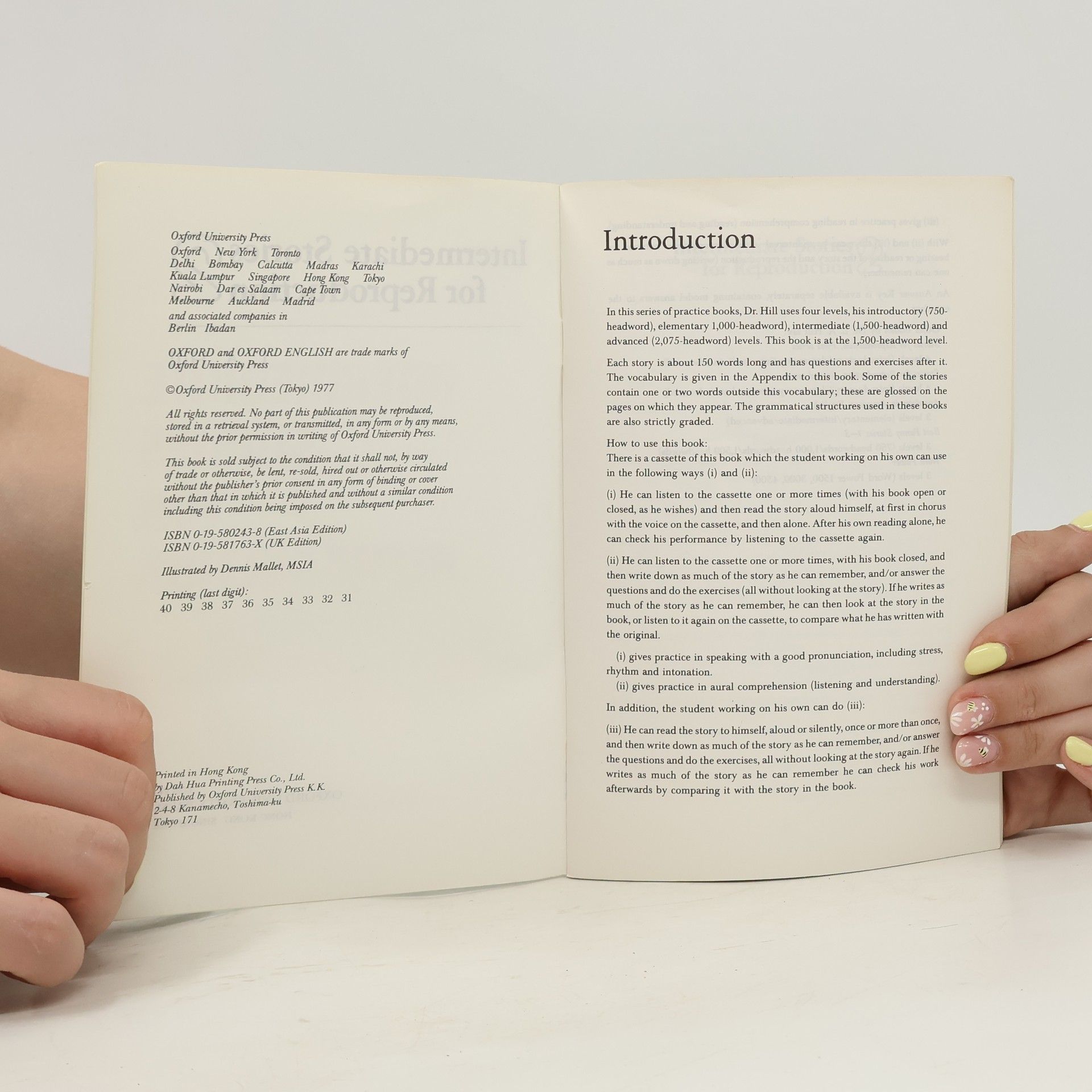 Leslie Alexander Hill Intermediate Stories for Reproduction 2