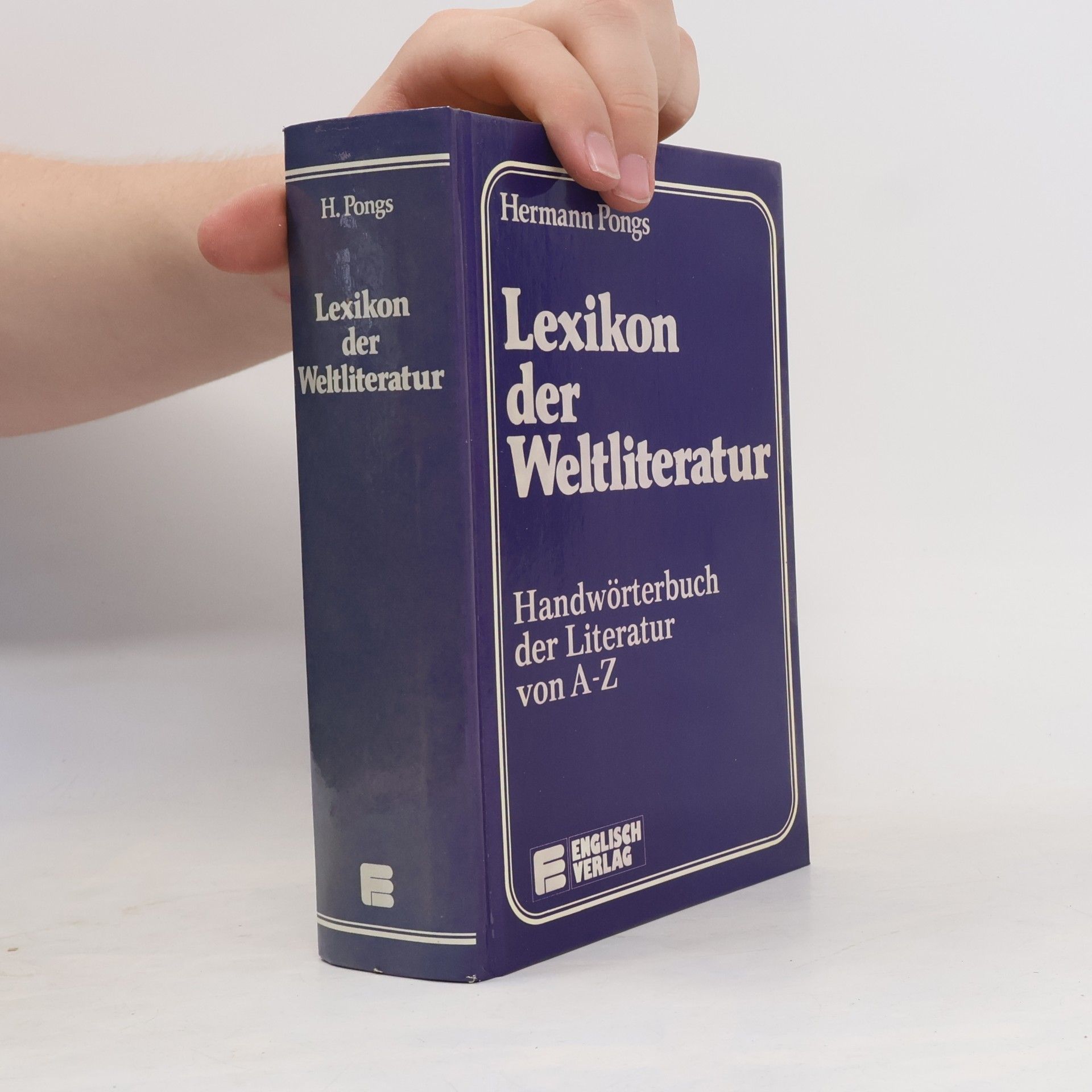 Hermann Pongs Lexikon der Weltliteratur