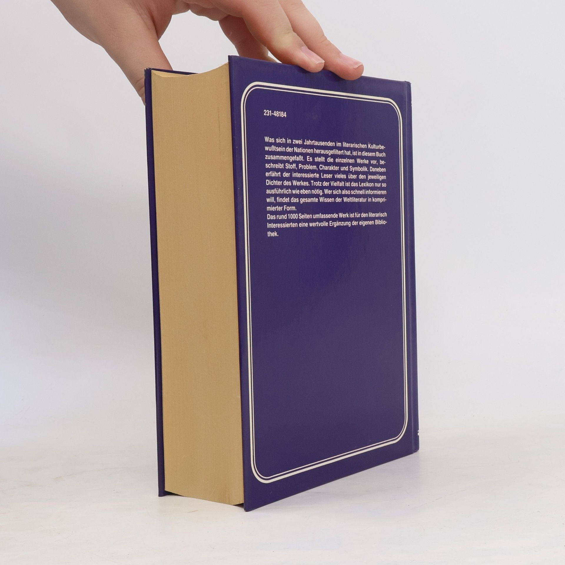 Hermann Pongs Lexikon der Weltliteratur