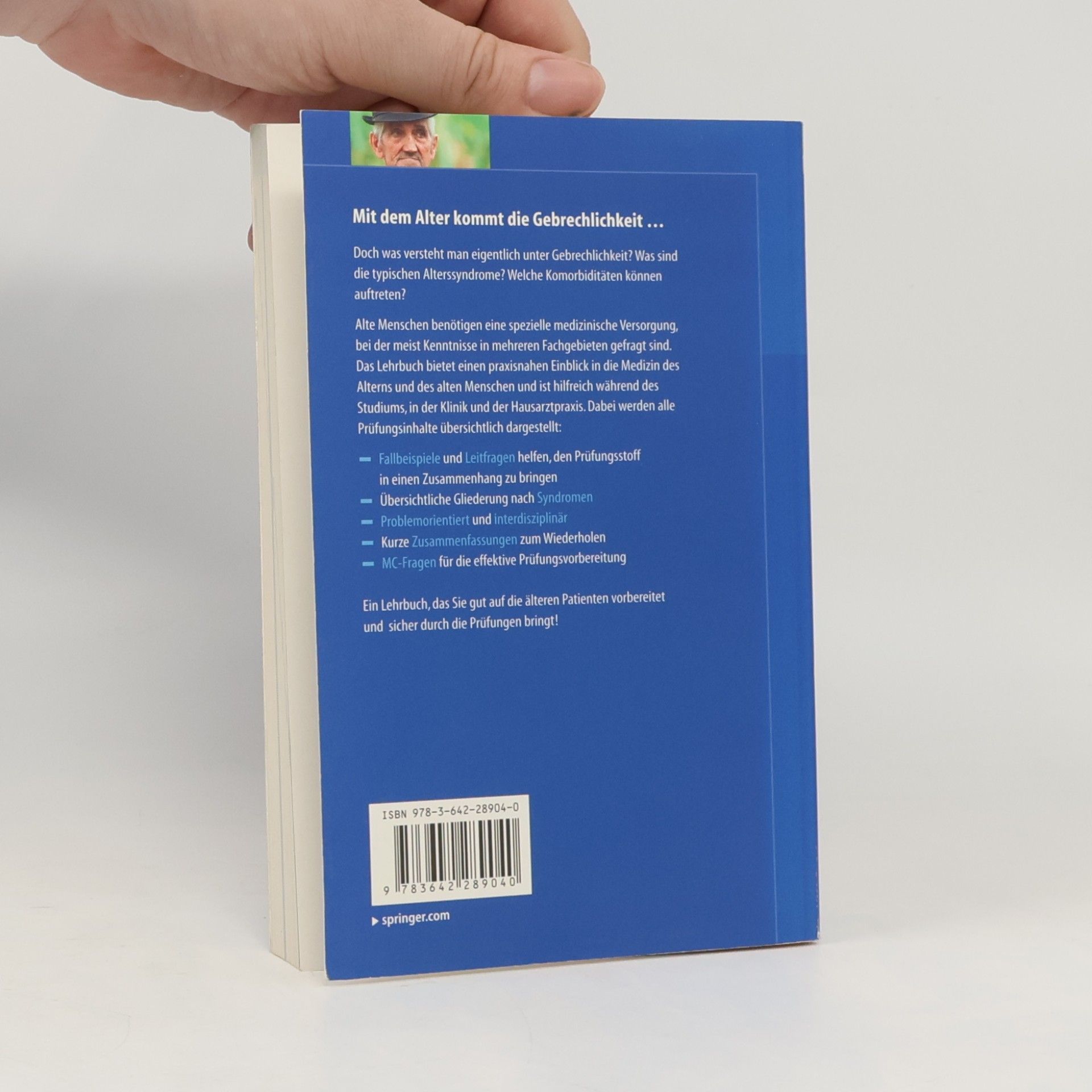 Andrej Zeyfang Springer-Lehrbuch: Basiswissen Medizin des Alterns und des alten Menschen - 2. Auflage