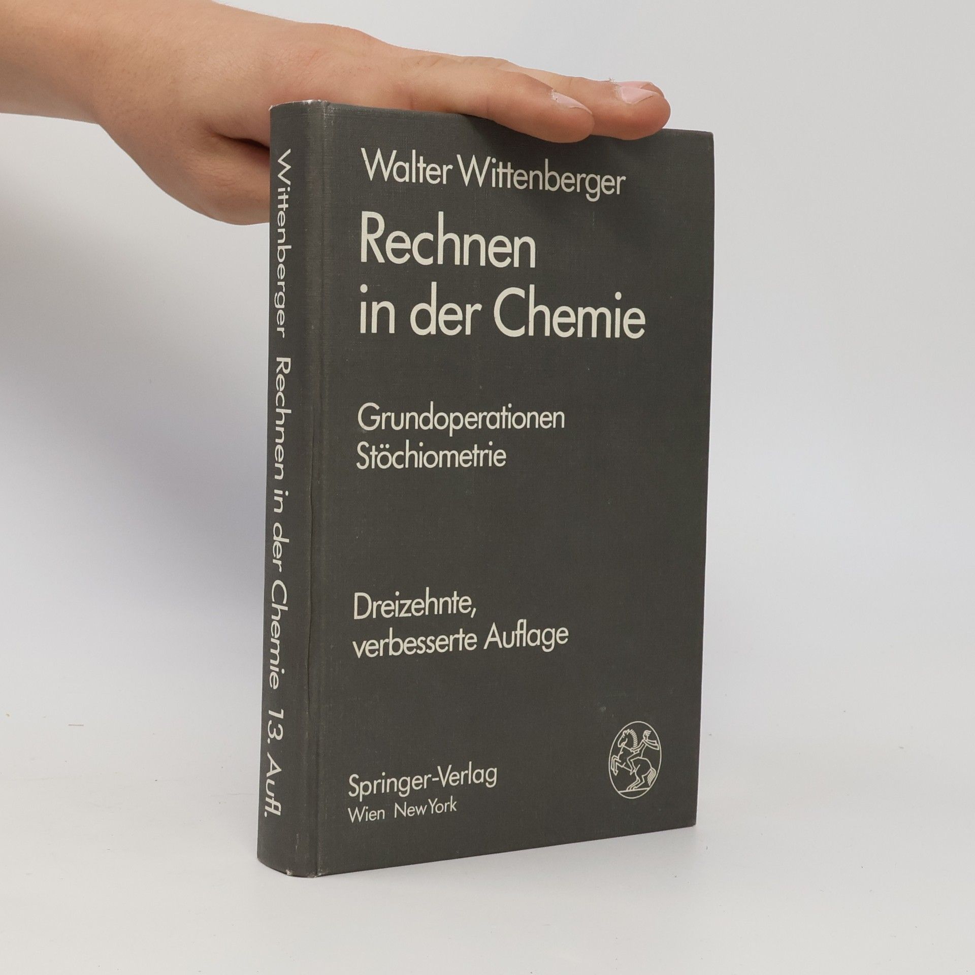 Walter Wittenberger Rechnen in der Chemie
