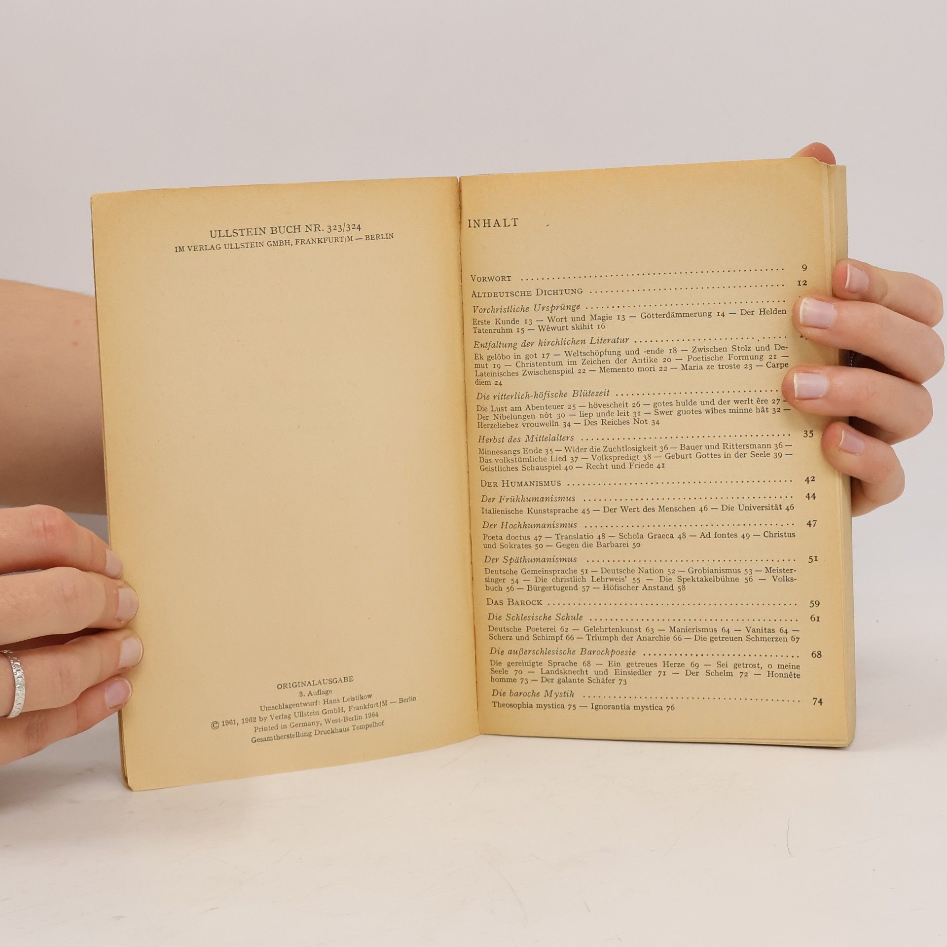 Hermann Glaser Wege der deutschen Literatur
