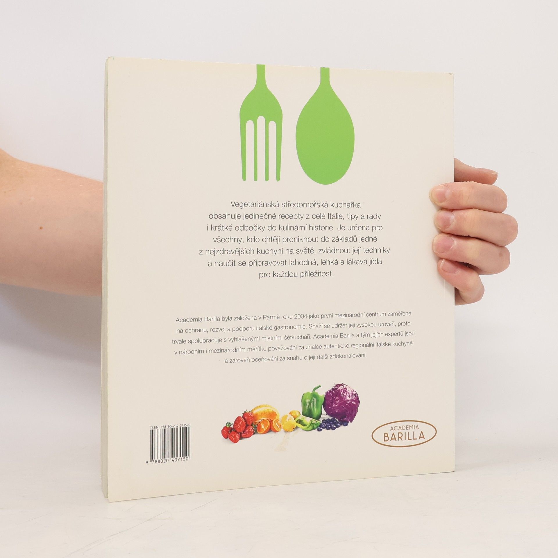 Lorena Carrara Vegetariánská středomořská kuchařka