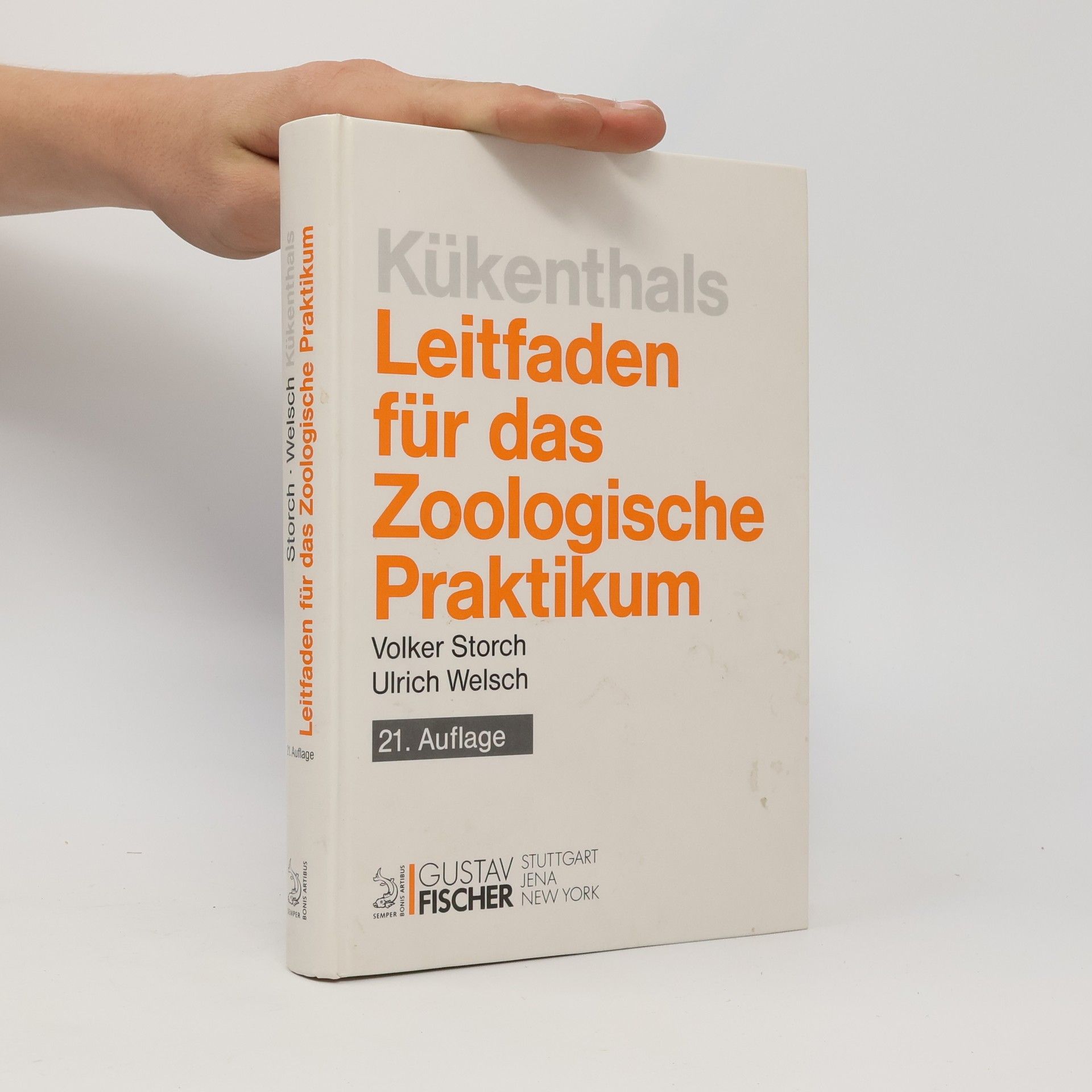 Volker Storch Kükenthals Leitfaden für das zoologische Praktikum
