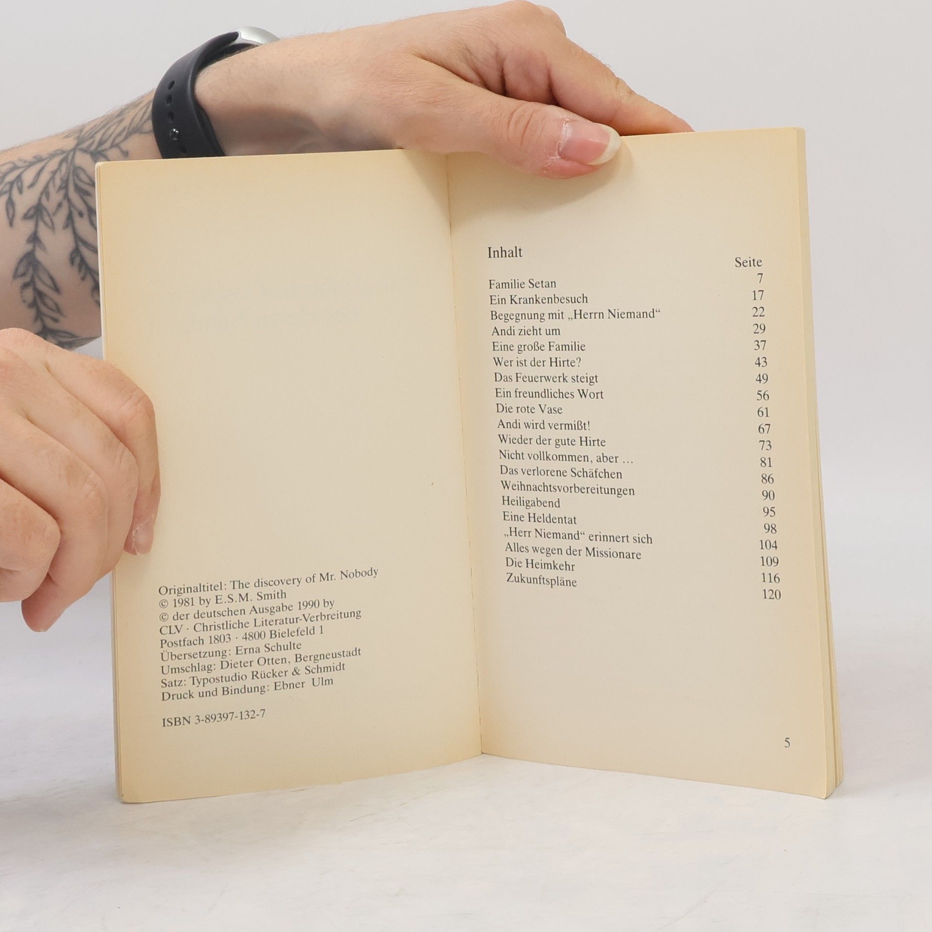 E.S.M. Smith Die unglaubliche Geschichte des Herrn Niemand
