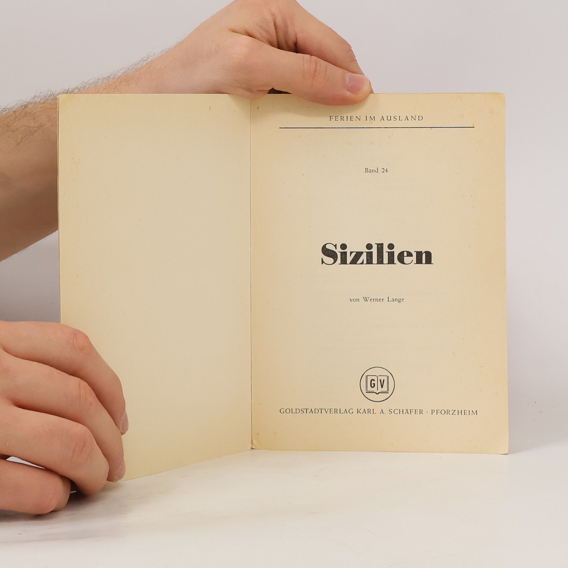 Werner Lange Sizilien