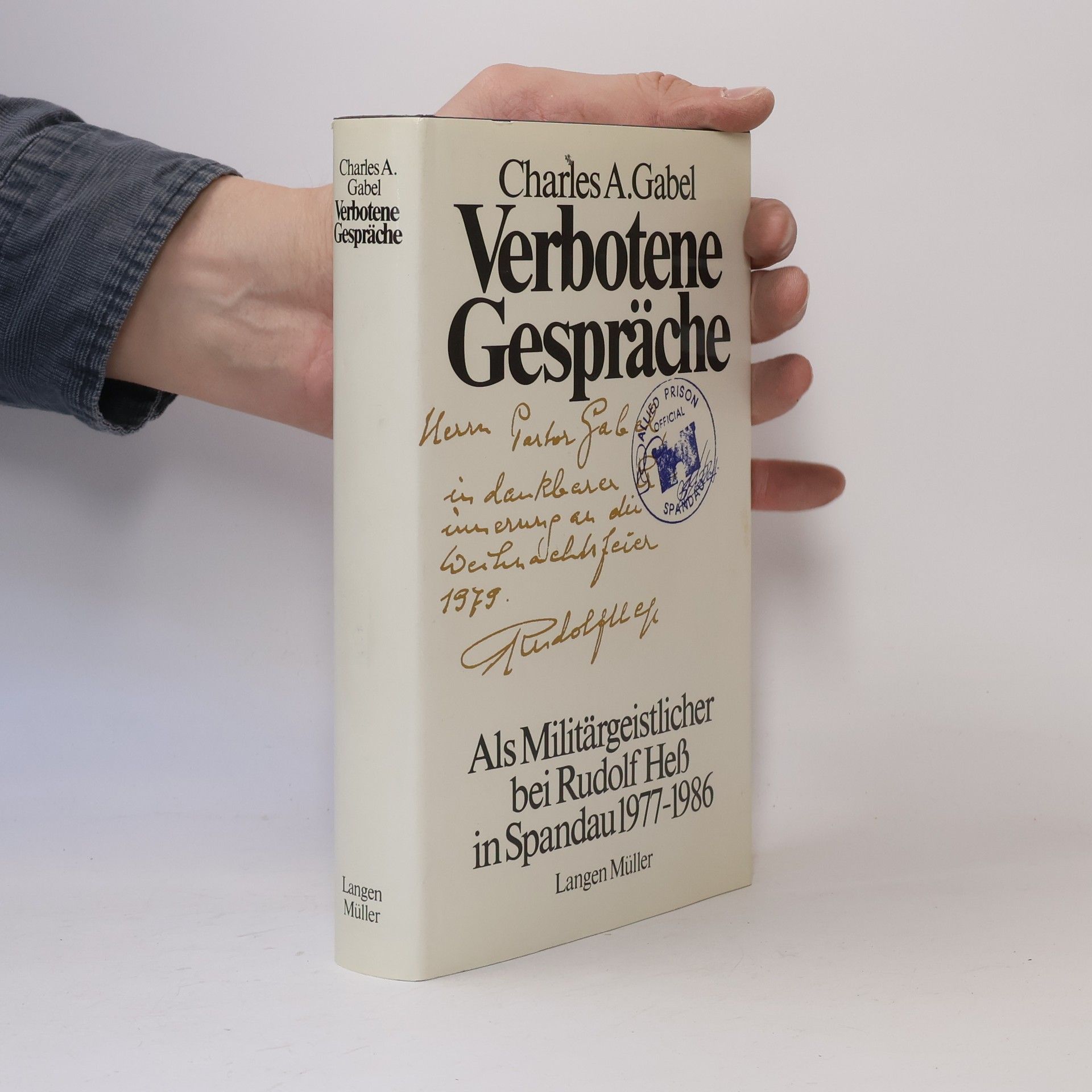 Charles A. Gabel Verbotene Gespräche