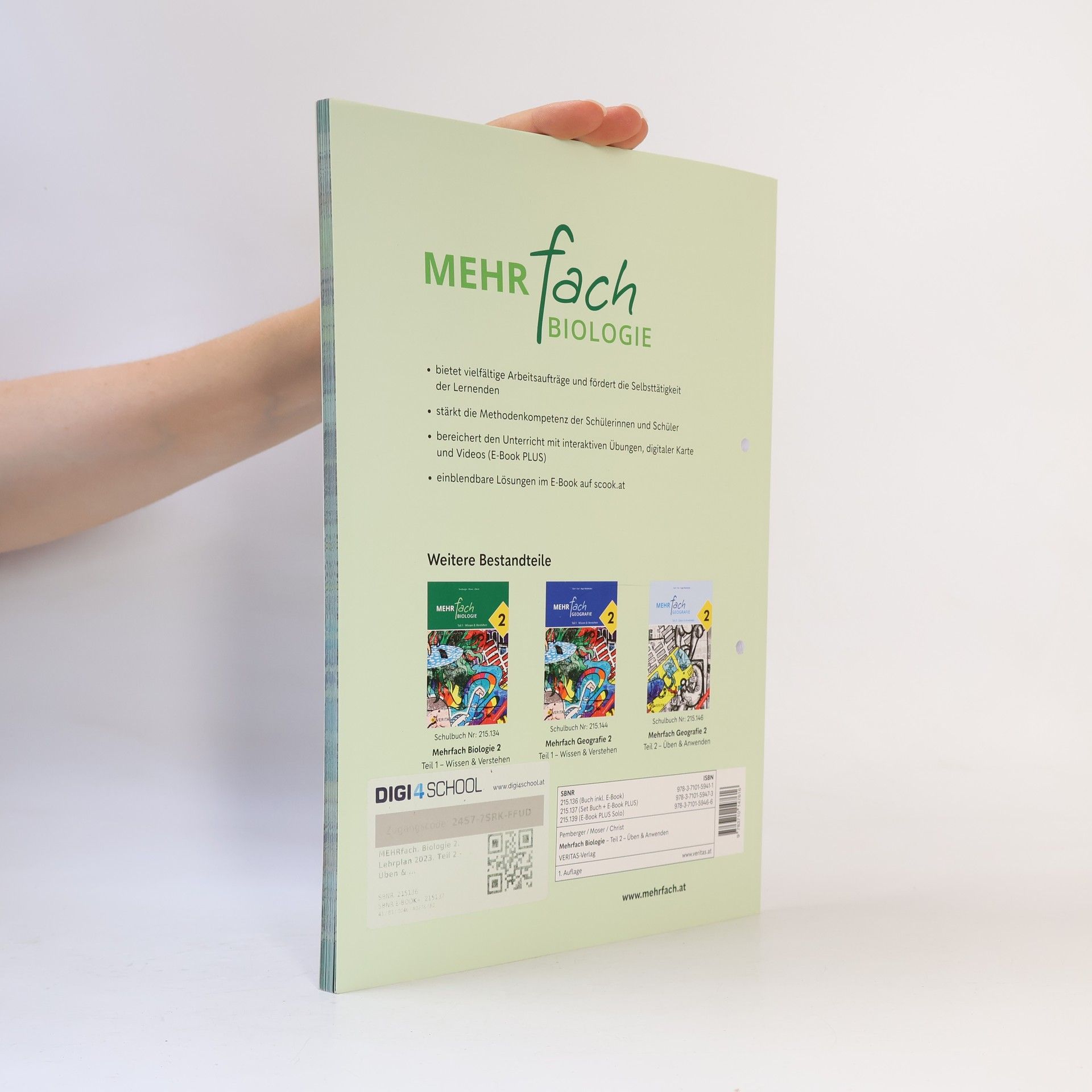 Collectif d'auteurs Mehrfach Biologie 1