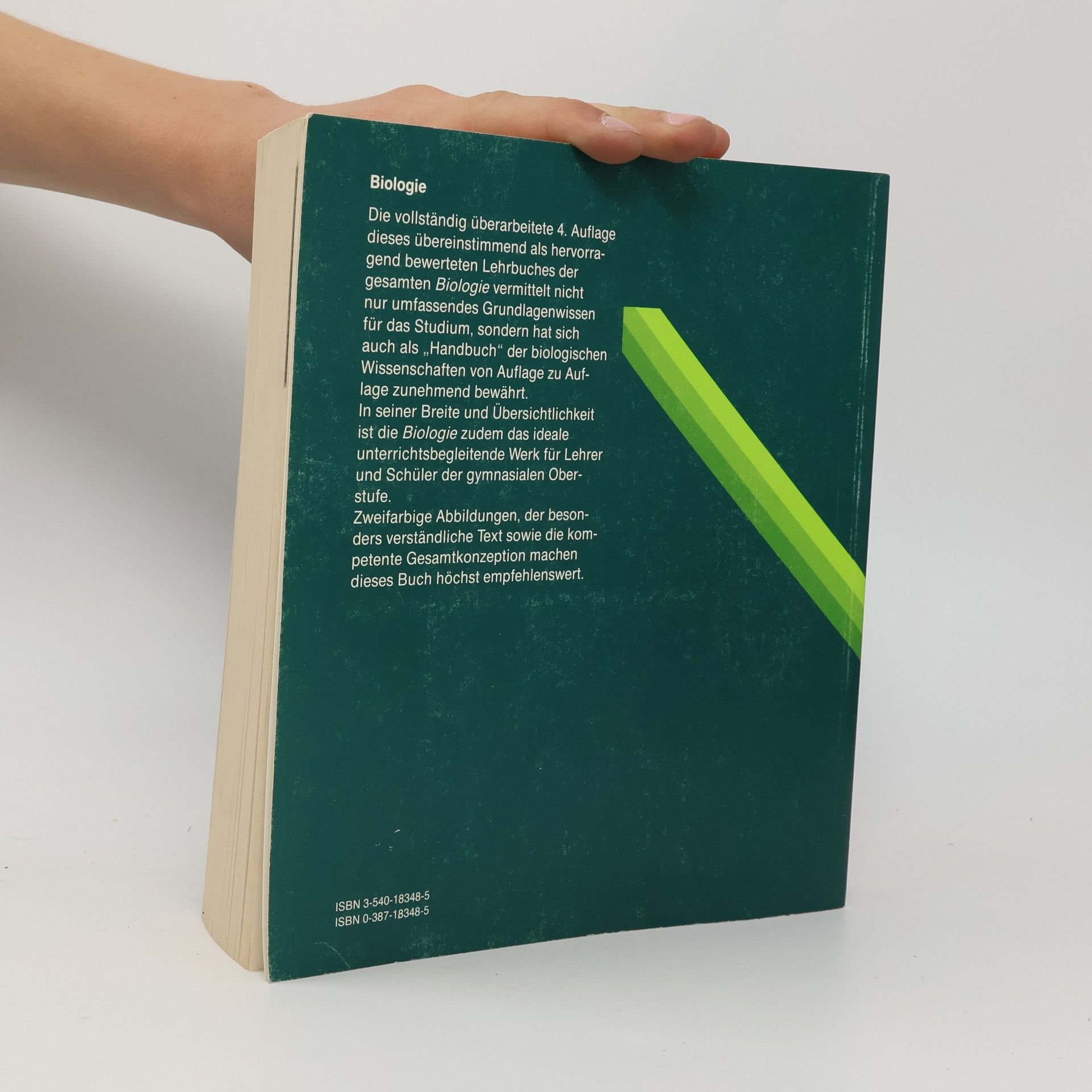 V. Blüm Springer-Lehrbuch: Biologie