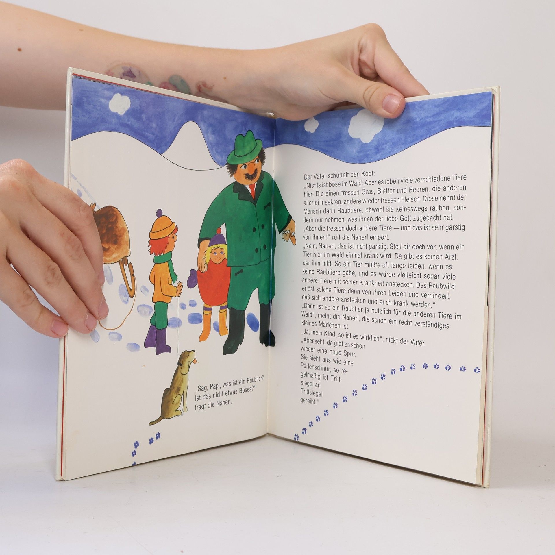 Heribert Horneck Spuren im Schnee
