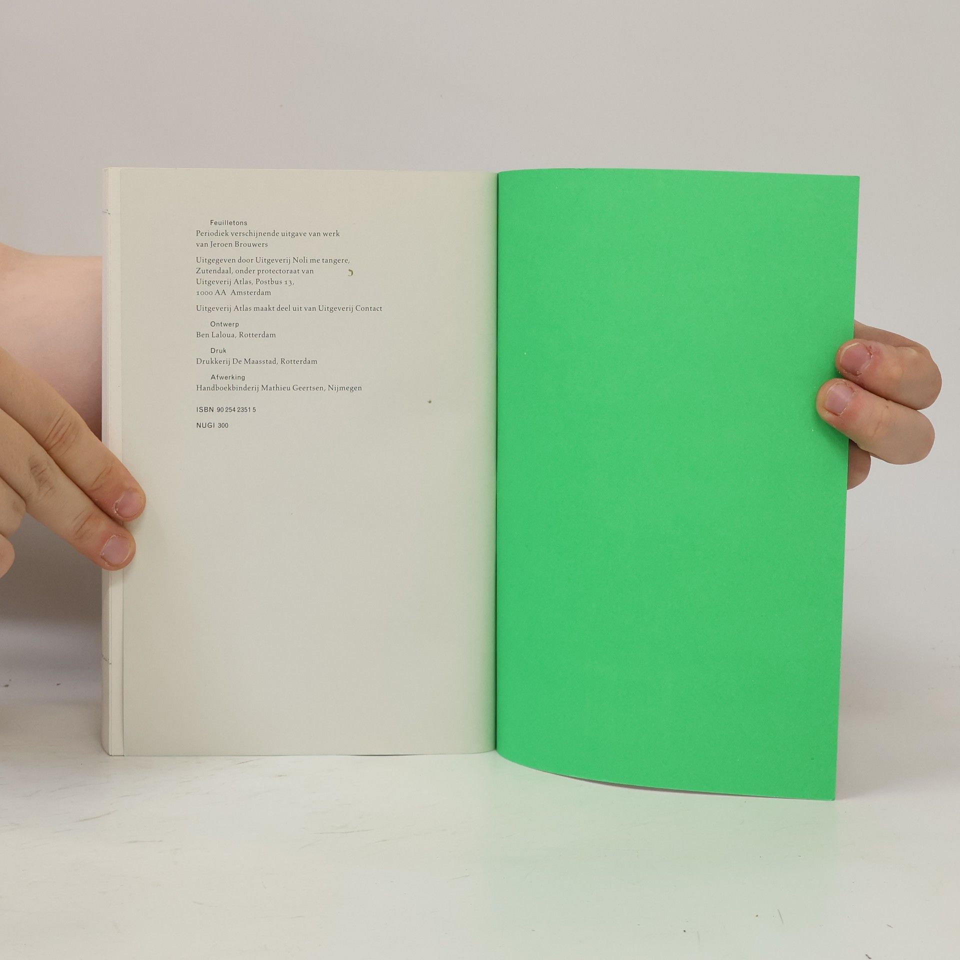 Jeroen Brouwers Feuilletons