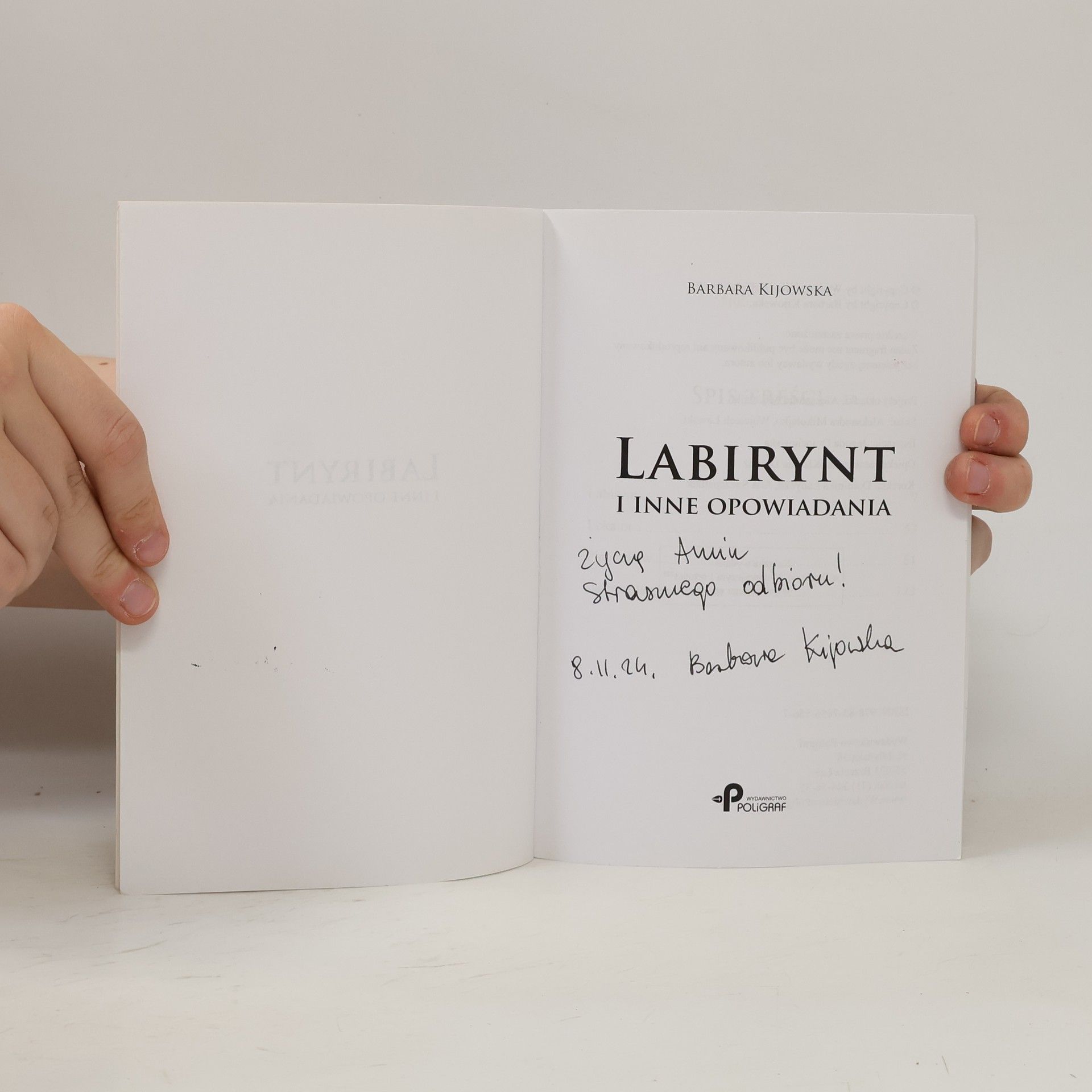 Barbara Kijowska Labirynt i inne opowiadania