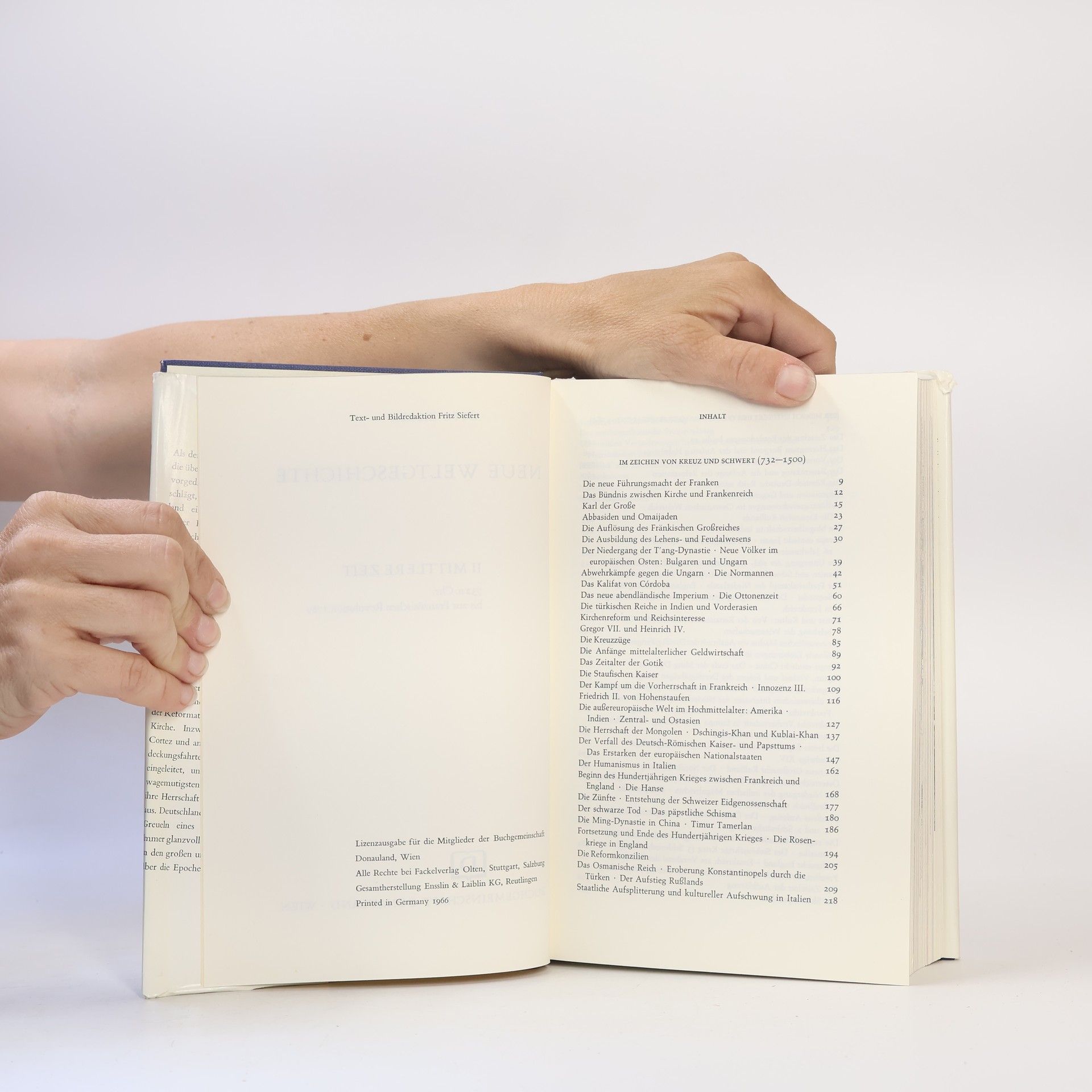 Otto Zierer Neue Weltgeschichte II. Mittlere Zeit