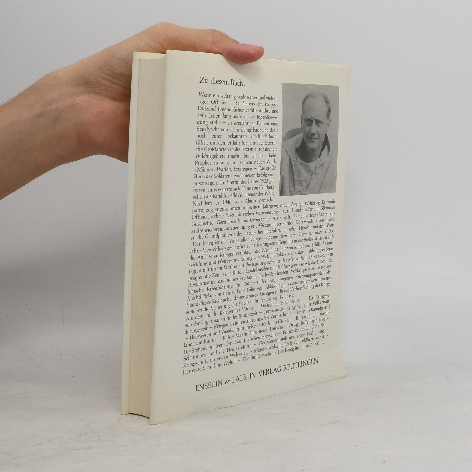 Hans von Gottberg Männer, Waffen, Strategien. Das große Buch der Feldherrnkunst.
