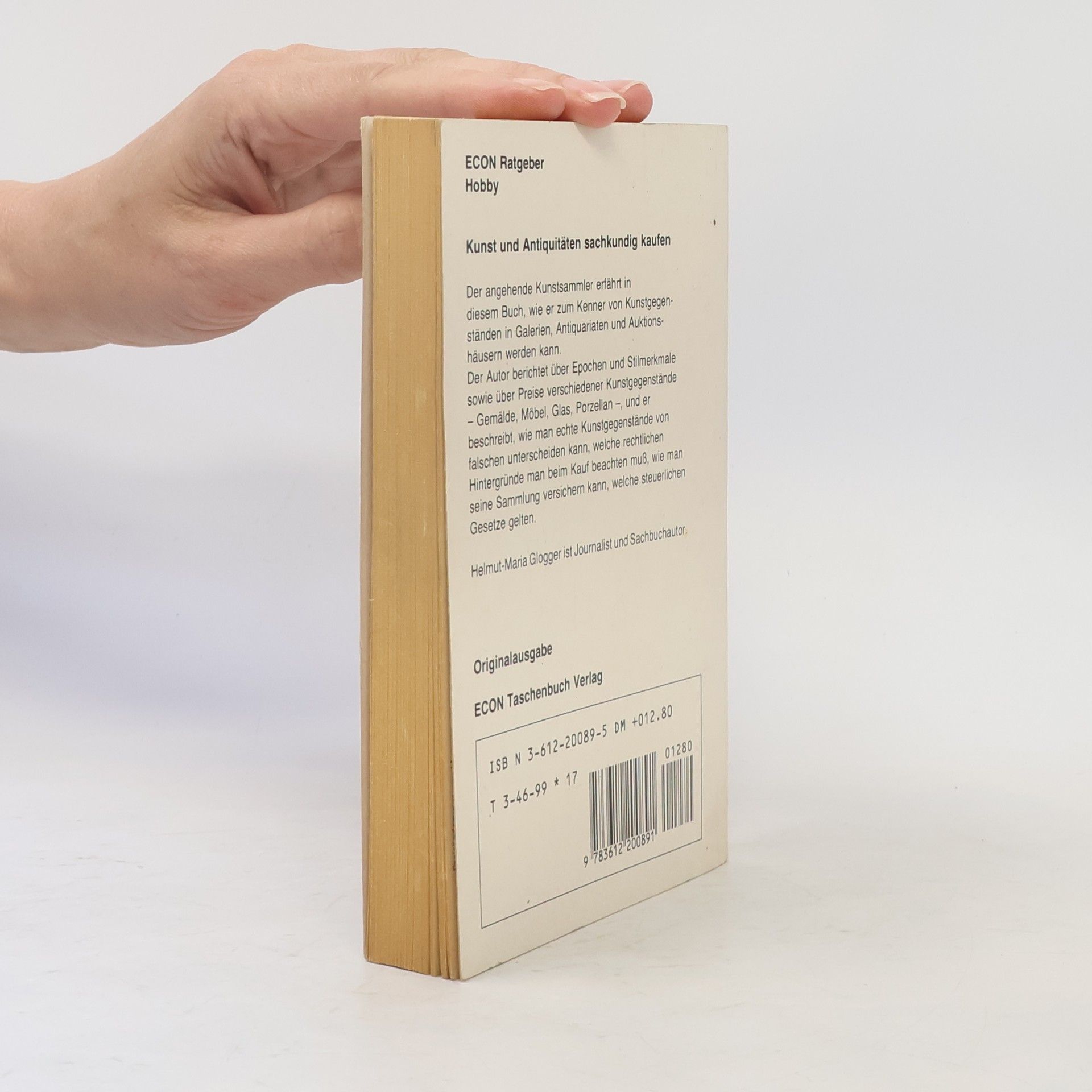 Helmut-Maria Glogger Kunst und Antiquitäten sachkundig kaufen