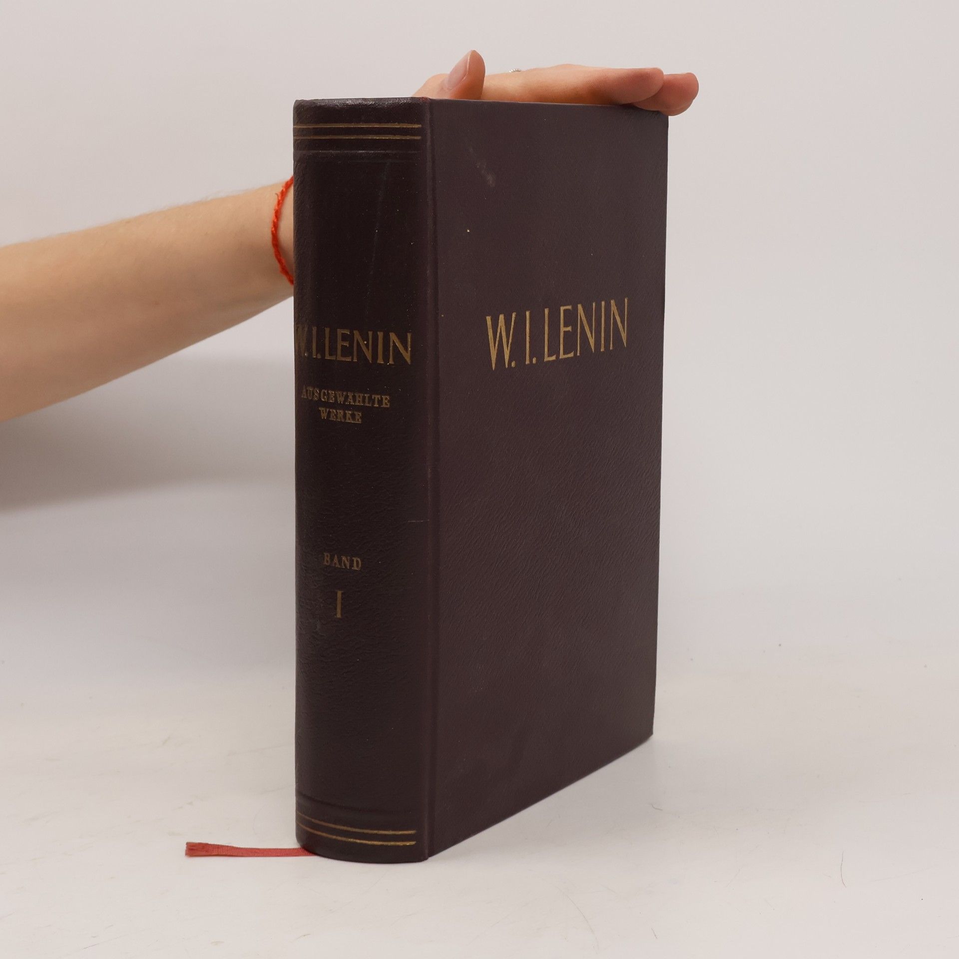 Vladimir Ilʹič Lenin Ausgewählte Werke in zwei Bänden. Band I.