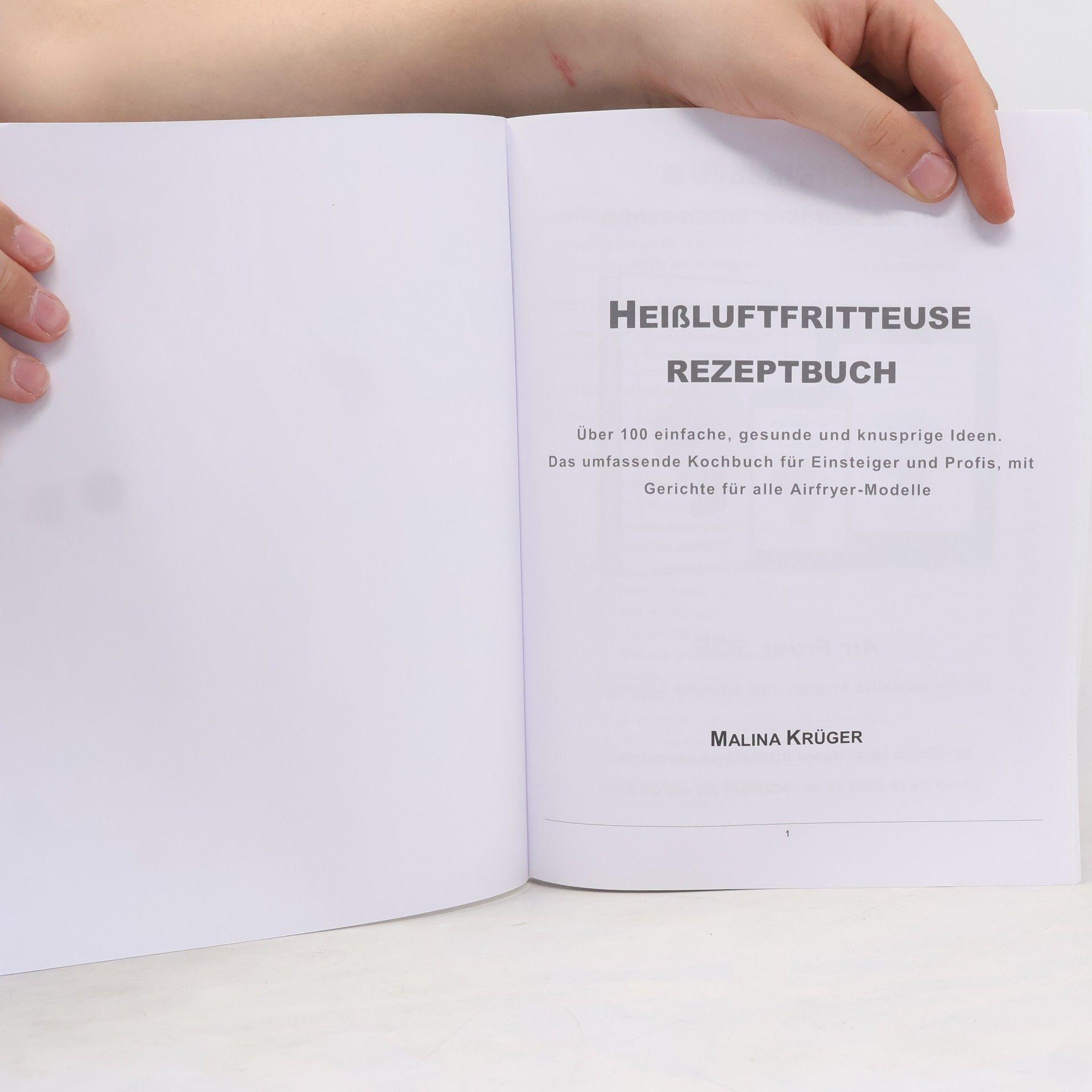 Malina Krüger Heißluftfritteuse Rezeptbuch
