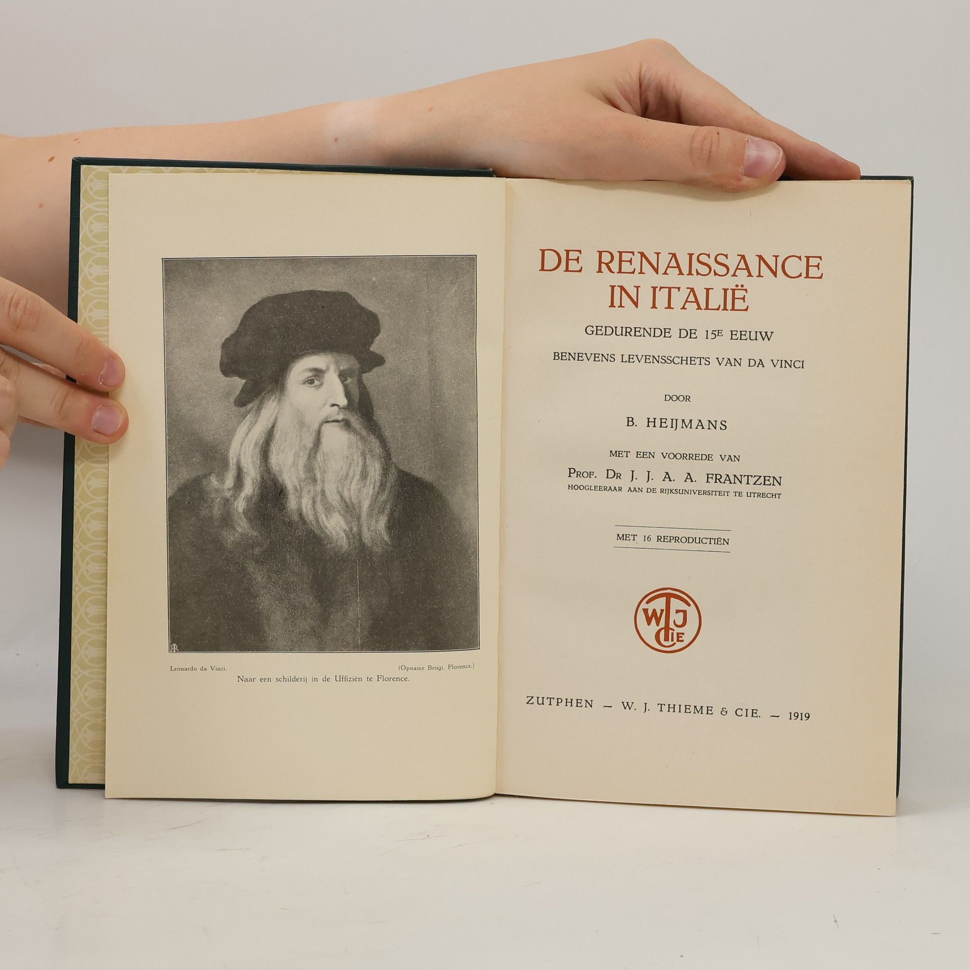 J. J. A. A. Frantzen De renaissance in Italië