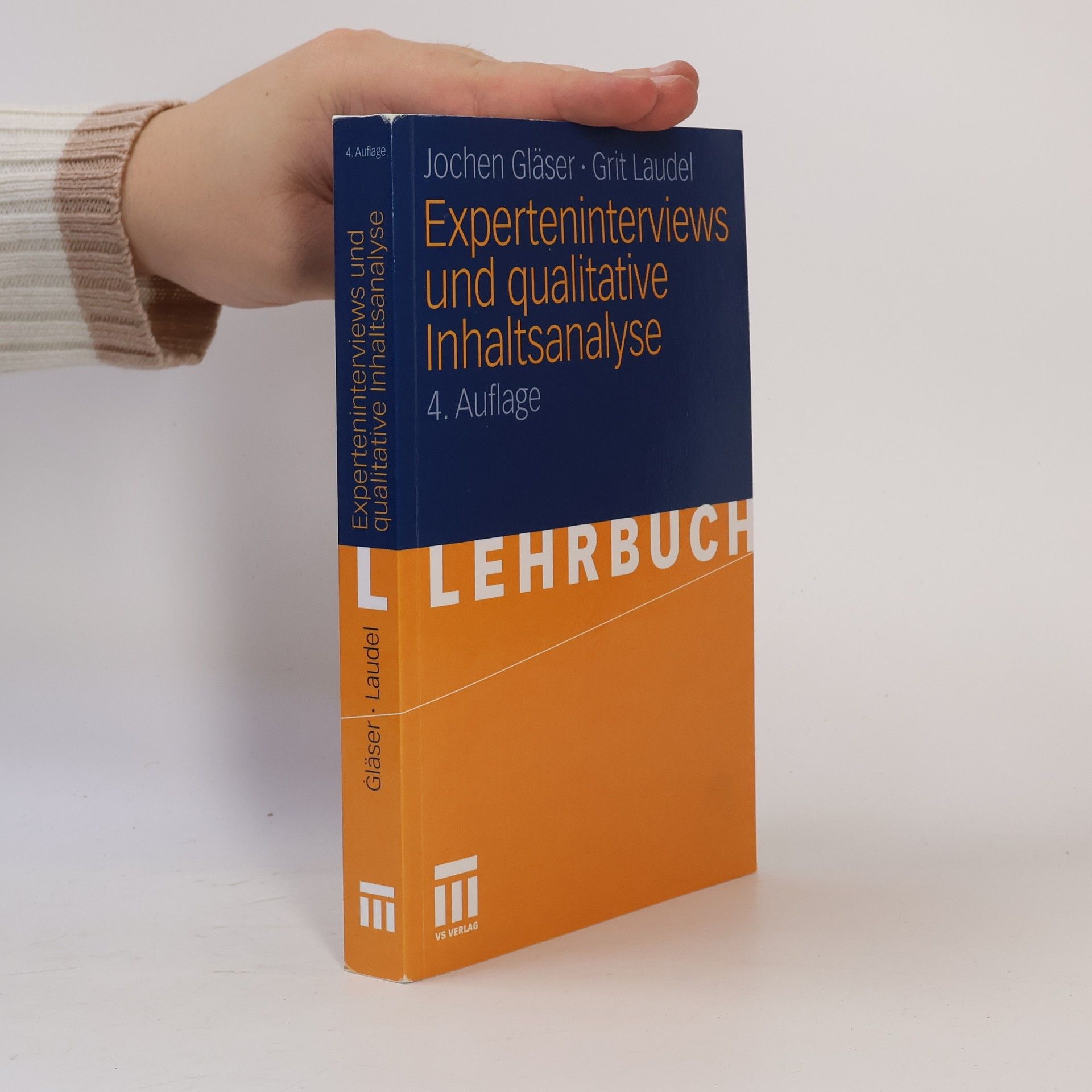 Jochen Gläser Experteninterviews und qualitative Inhaltsanalyse