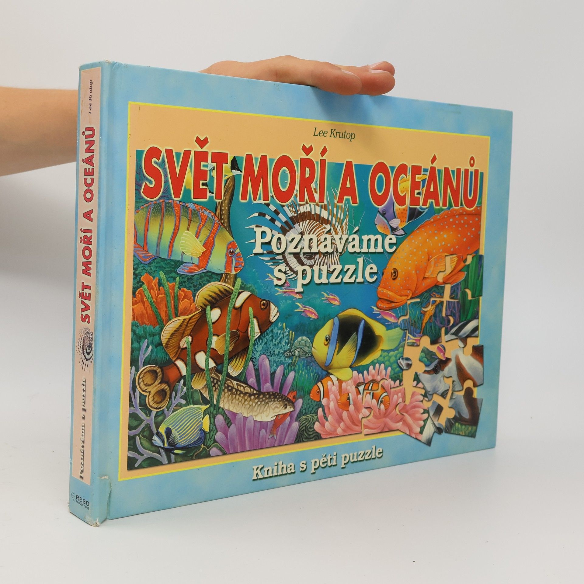 Lee Krutop Svět moří a oceánů : kniha s pěti puzzle (komplet)