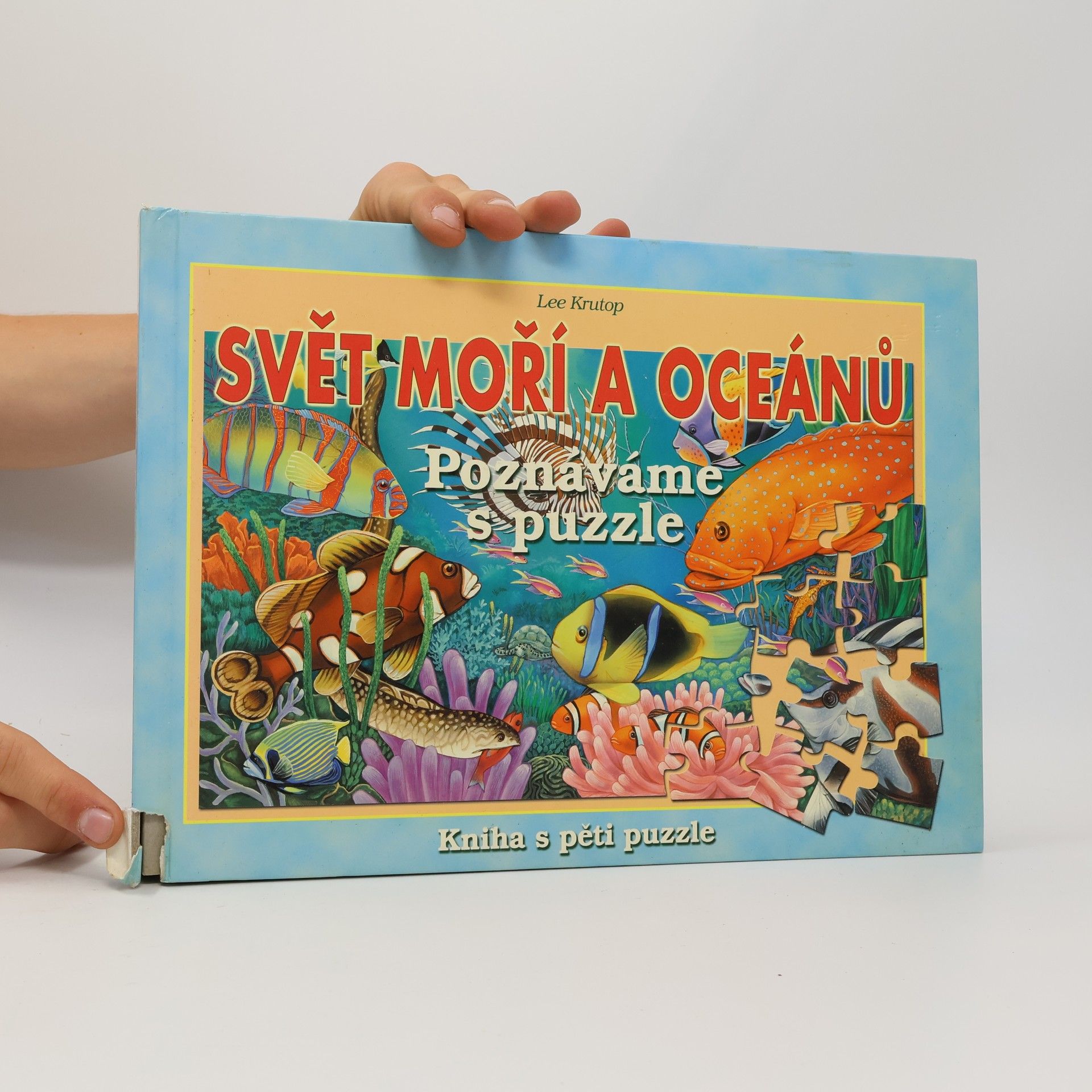 Lee Krutop Svět moří a oceánů : kniha s pěti puzzle (komplet)
