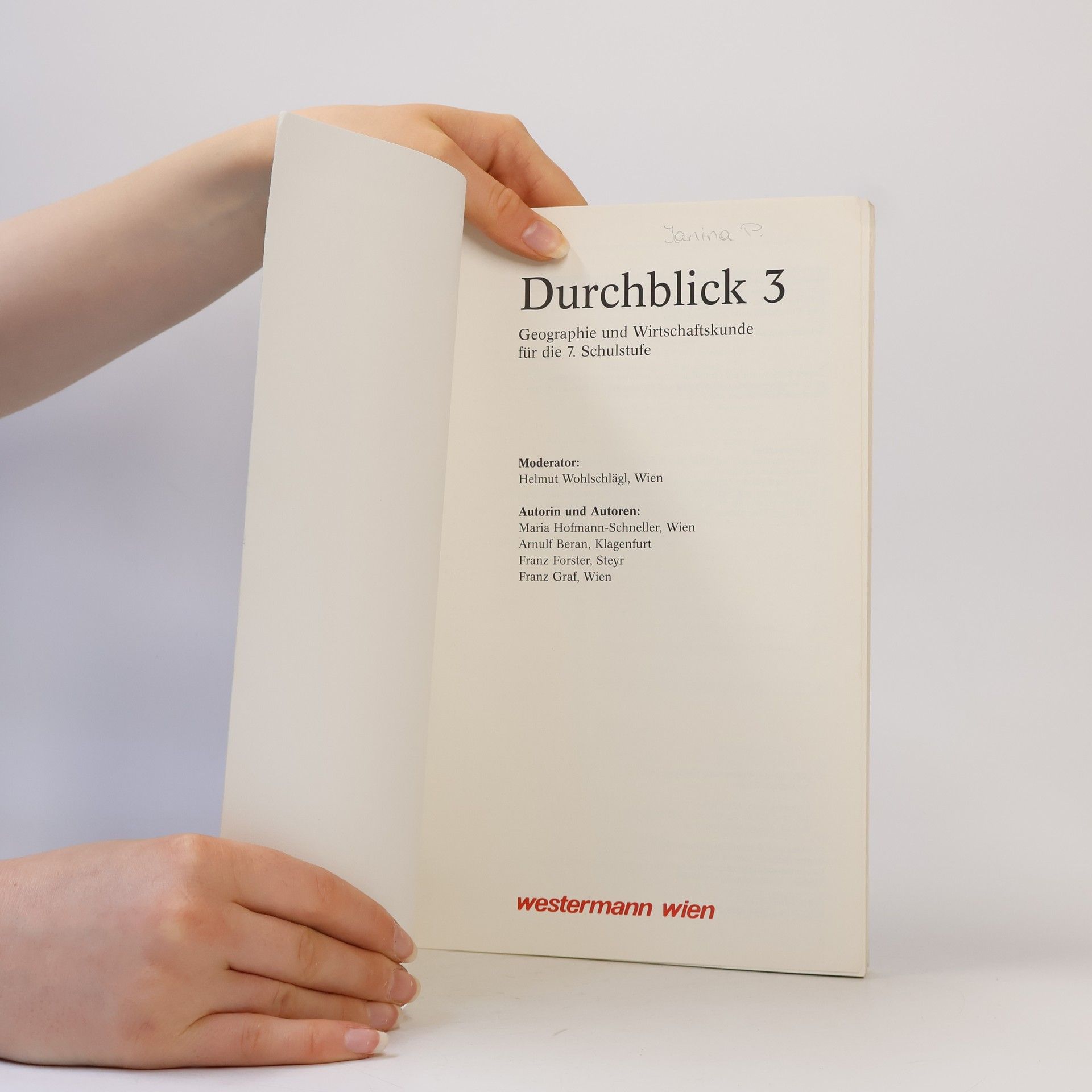 Various authors Durchblick. Geographie und Wirtschaftskunde