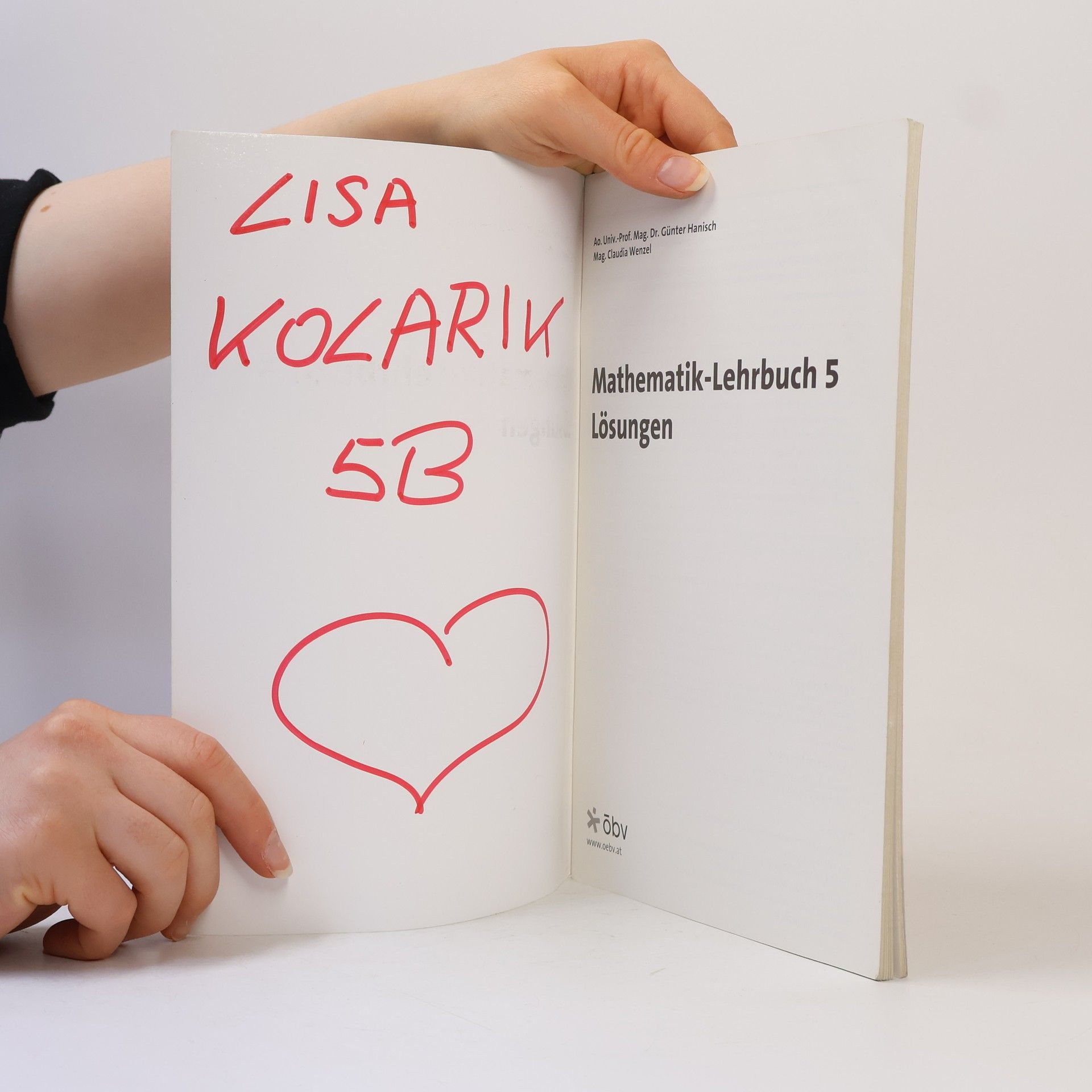 Autorenkollektiv Mathematik 5. Lehrbuch. Lösungen