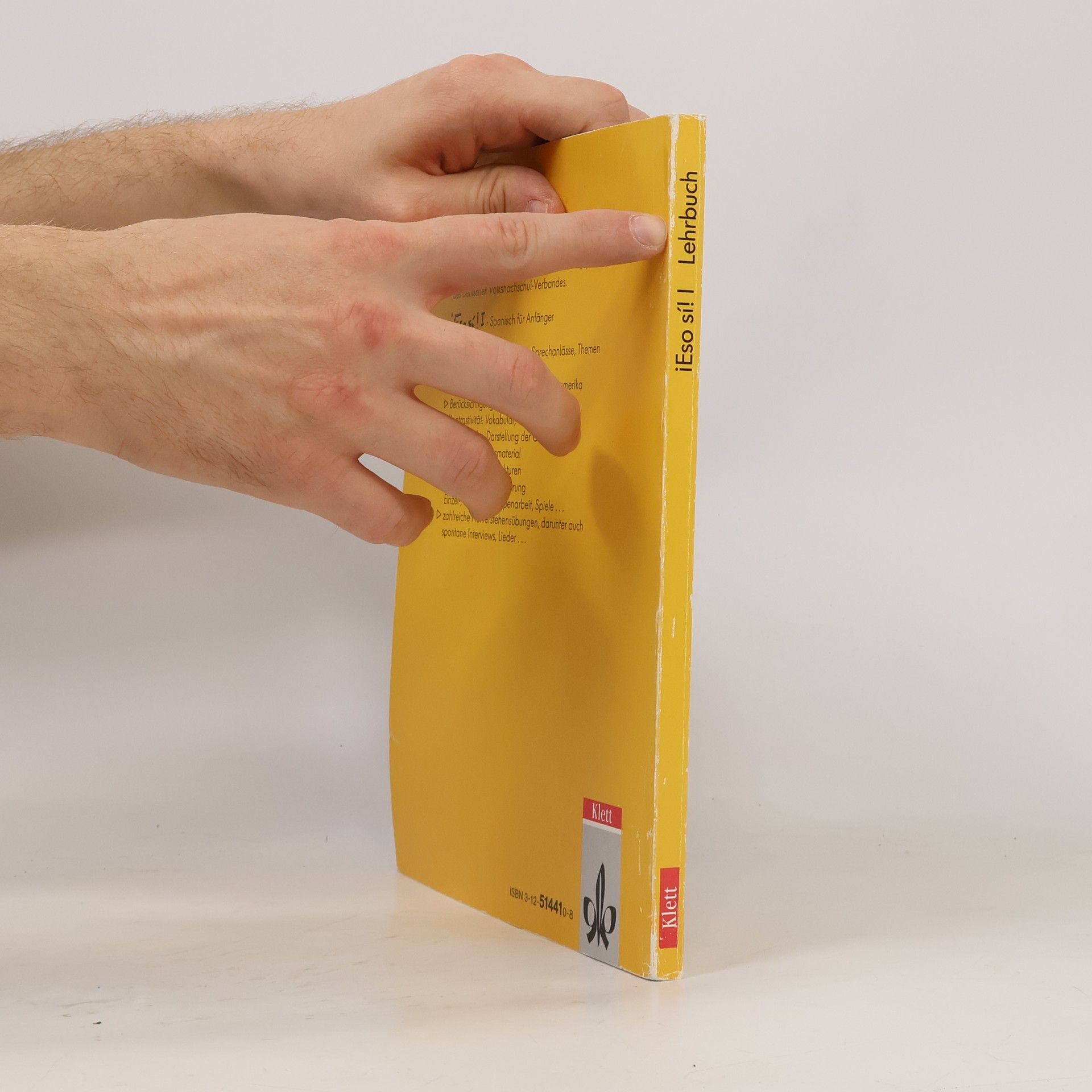 AA.VV. ¡Eso sí! I. Spanisch für Anfänger. Lehrbuch