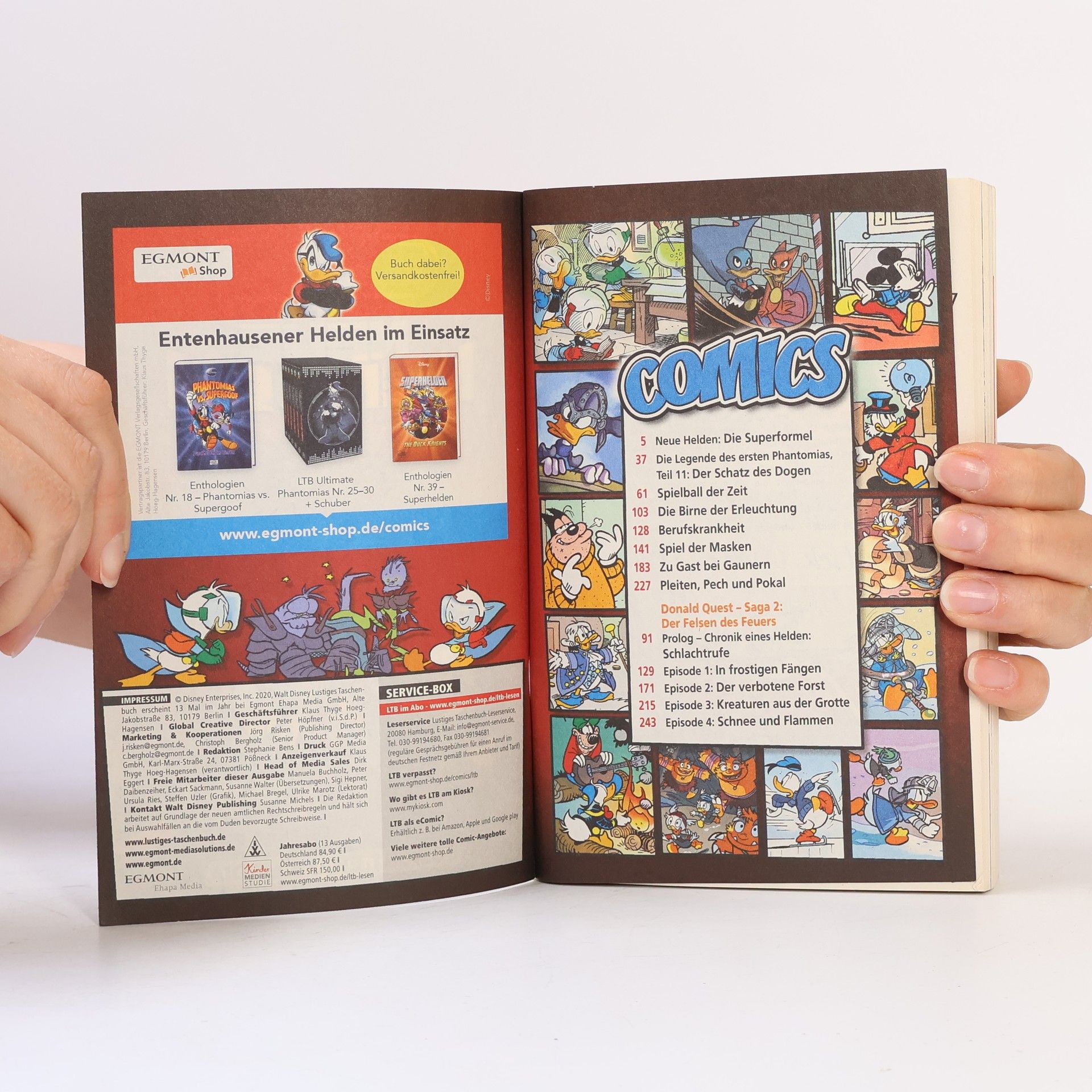 Walt Disney Lustiges Taschenbuch 529. Neue Helden