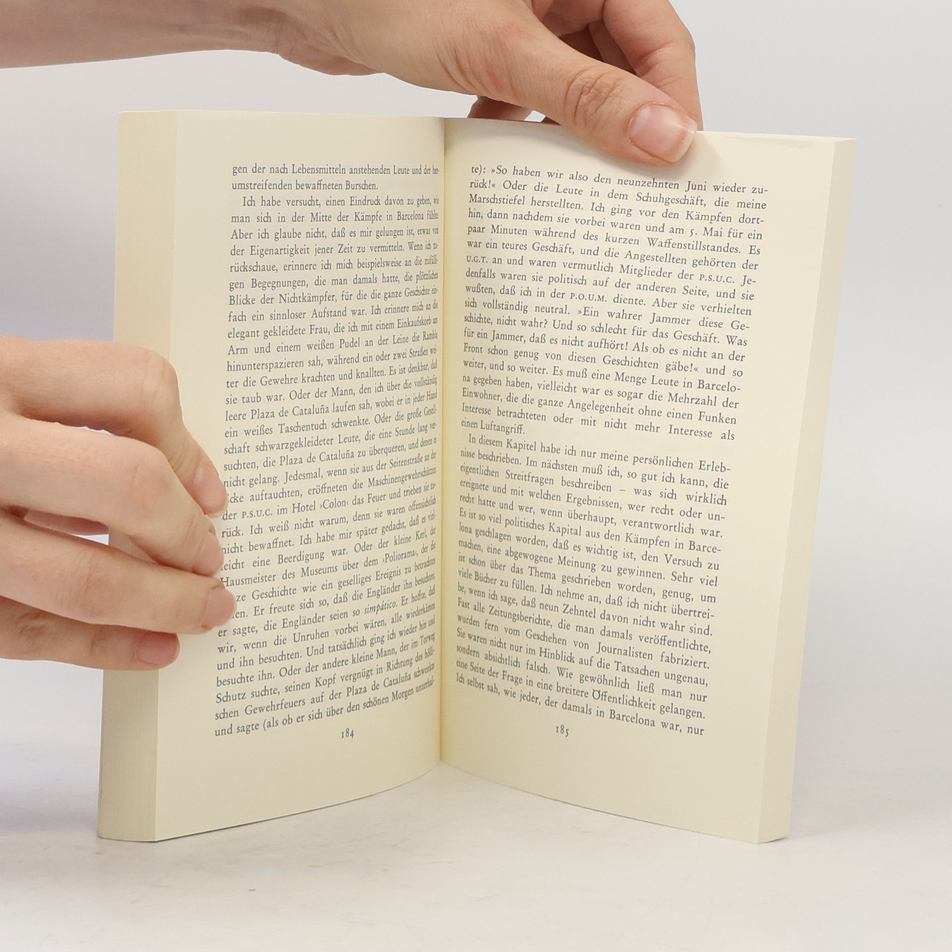 George Orwell Mein Katalonien