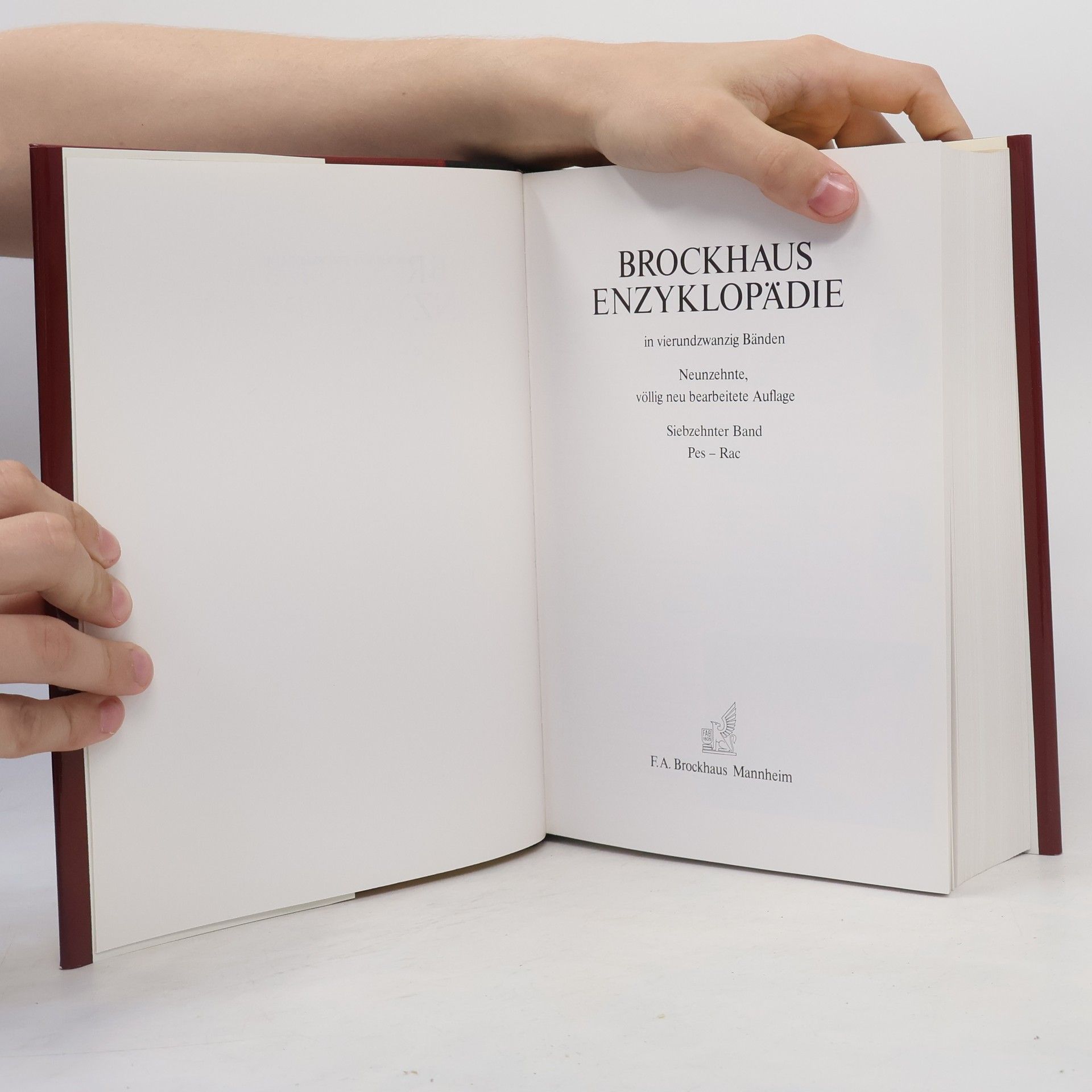 Autorenkollektiv Brockhaus Enzyklopädie. Band 17. Pes-Rac