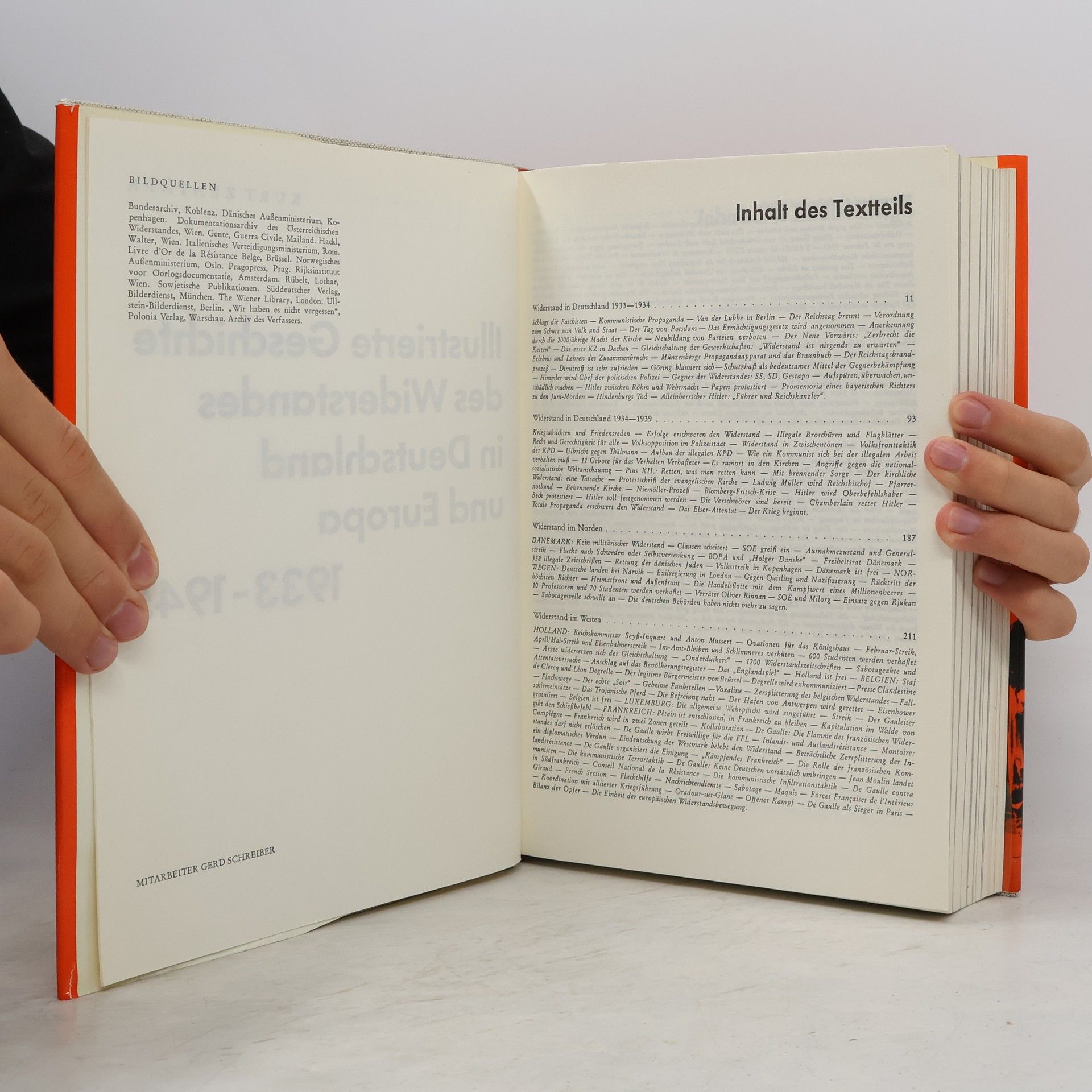 Kurt Zentner Illustrierte Geschichte des Widerstandes in Deutschland und Europa 1933-1945
