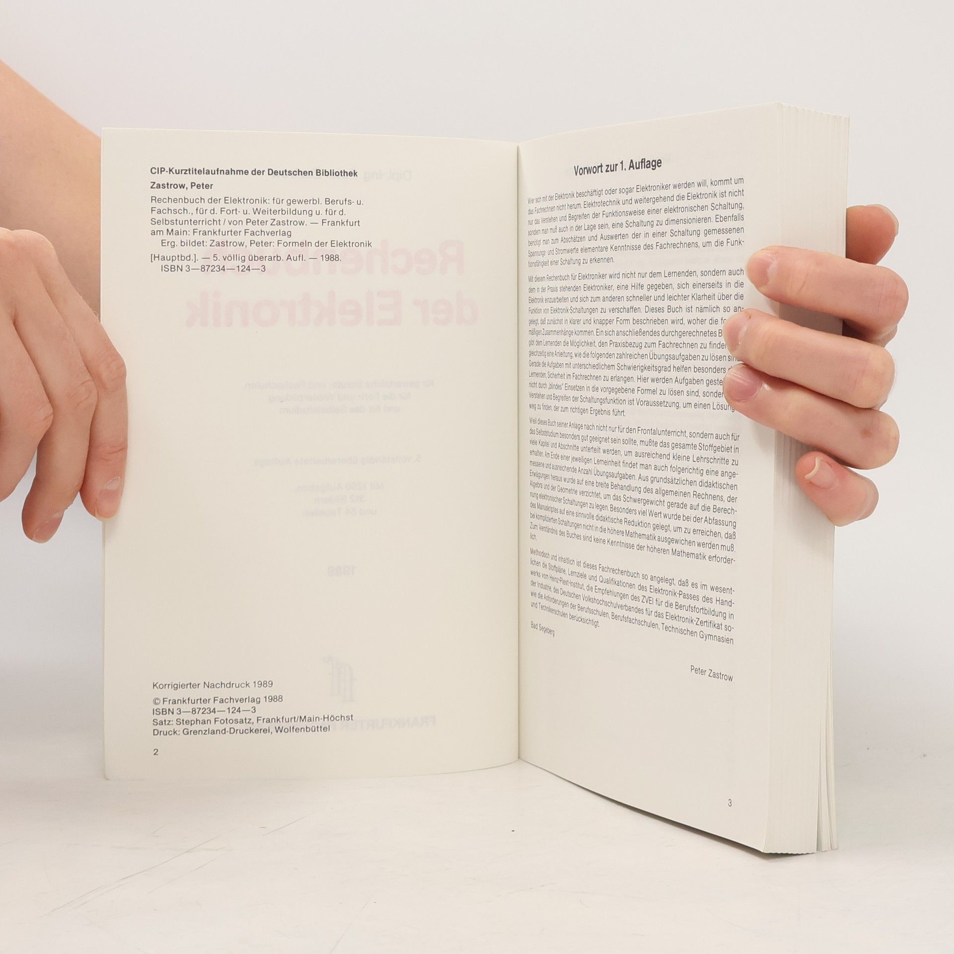 Peter Zastrow Rechenbuch der Elektronik