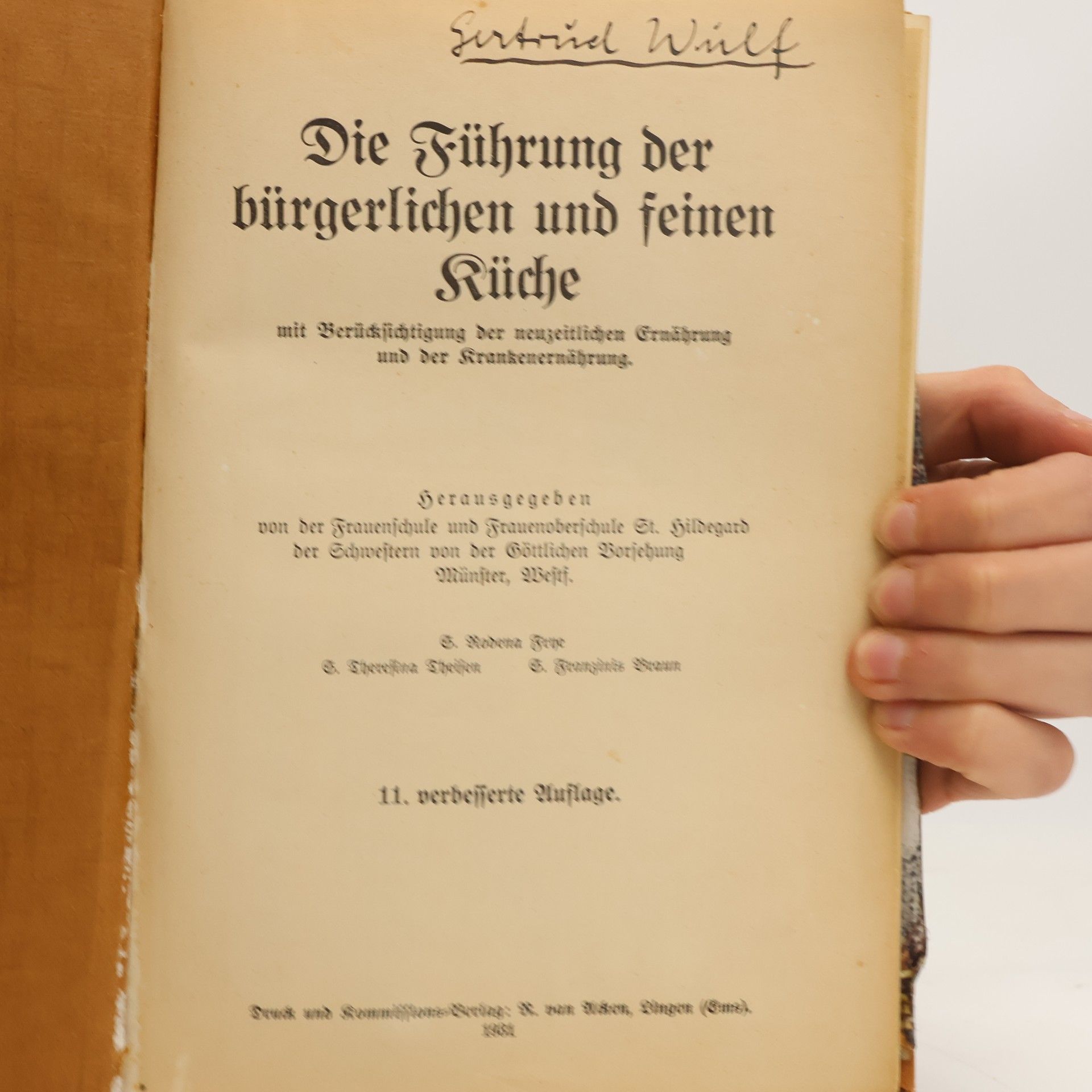 Various authors Die Führung der bürgerlichen und feinen Küche