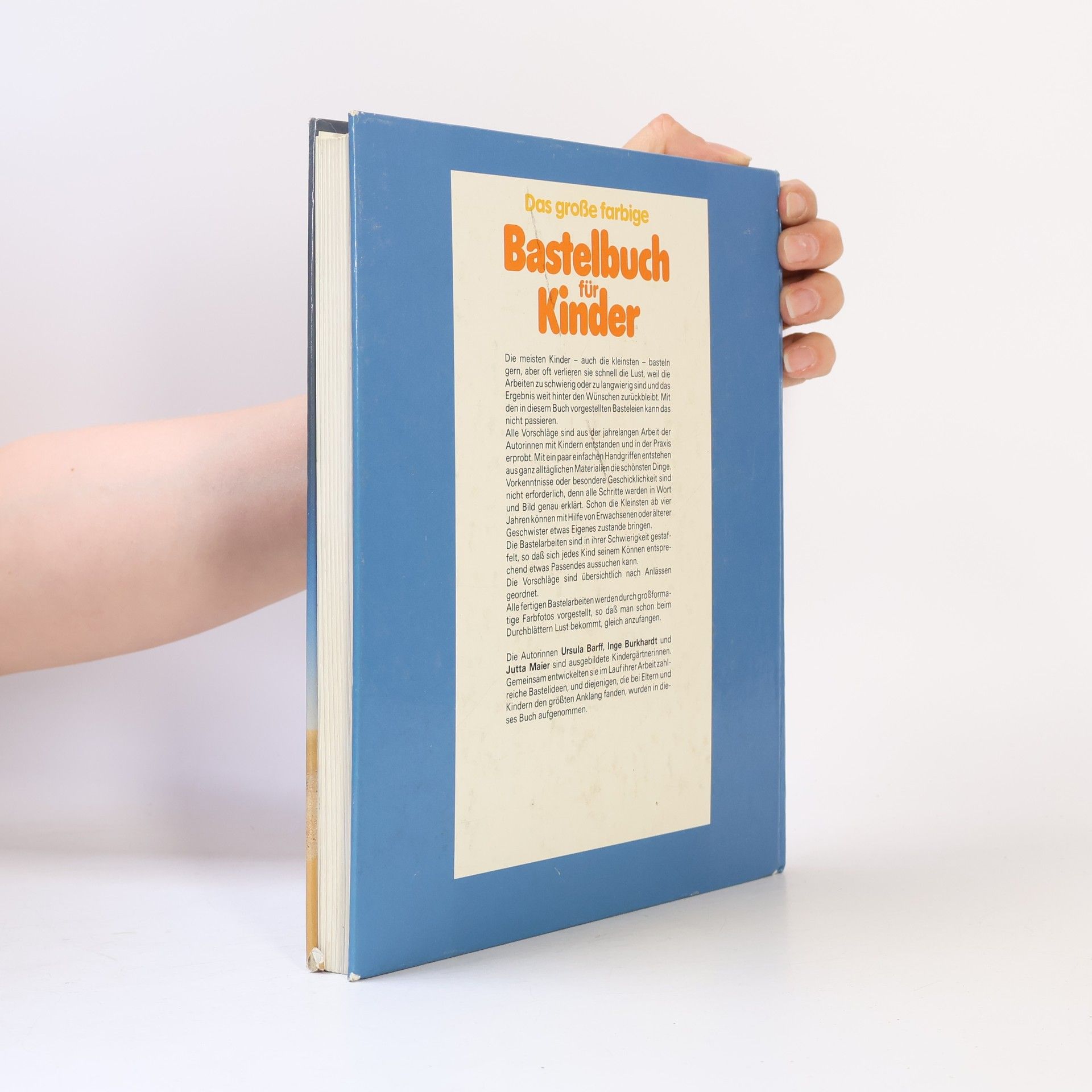 Ursula Barff Das große farbige Bastelbuch für Kinder