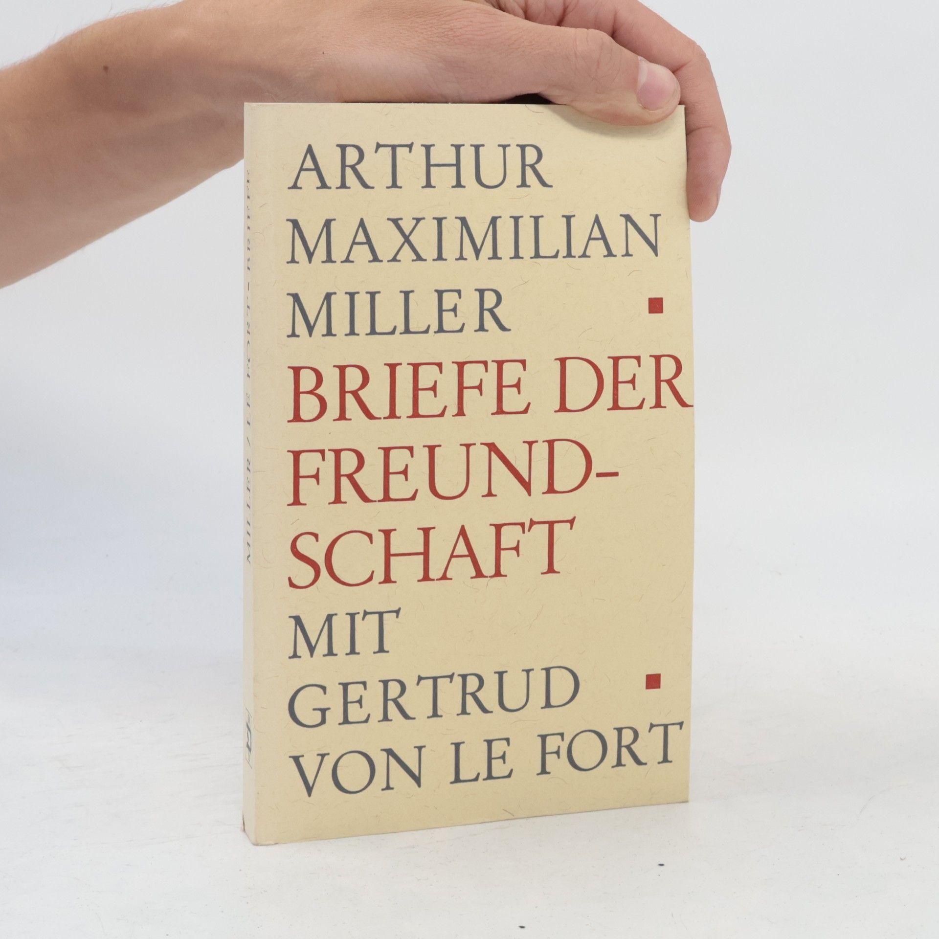 Briefe der Freundschaft mit Gertrud von LeFort