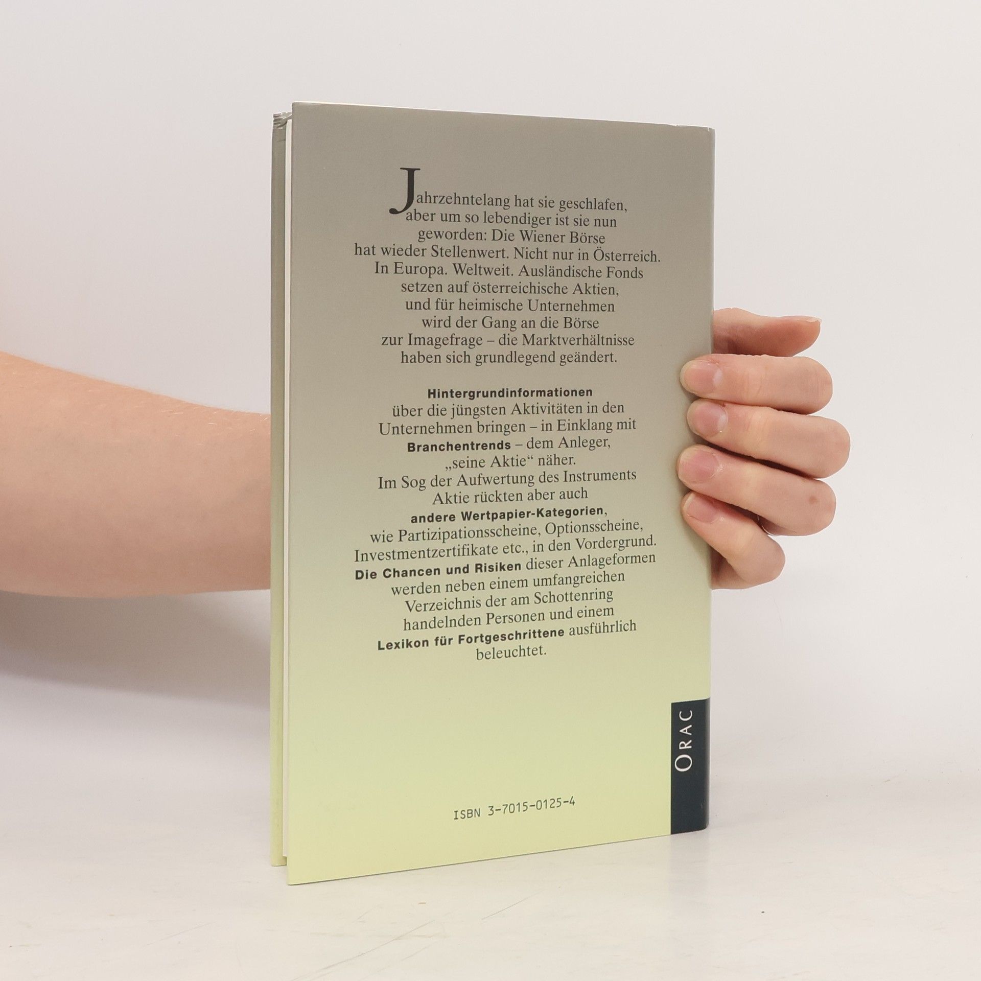 Hans Almer Wiener Börsenhandbuch '91