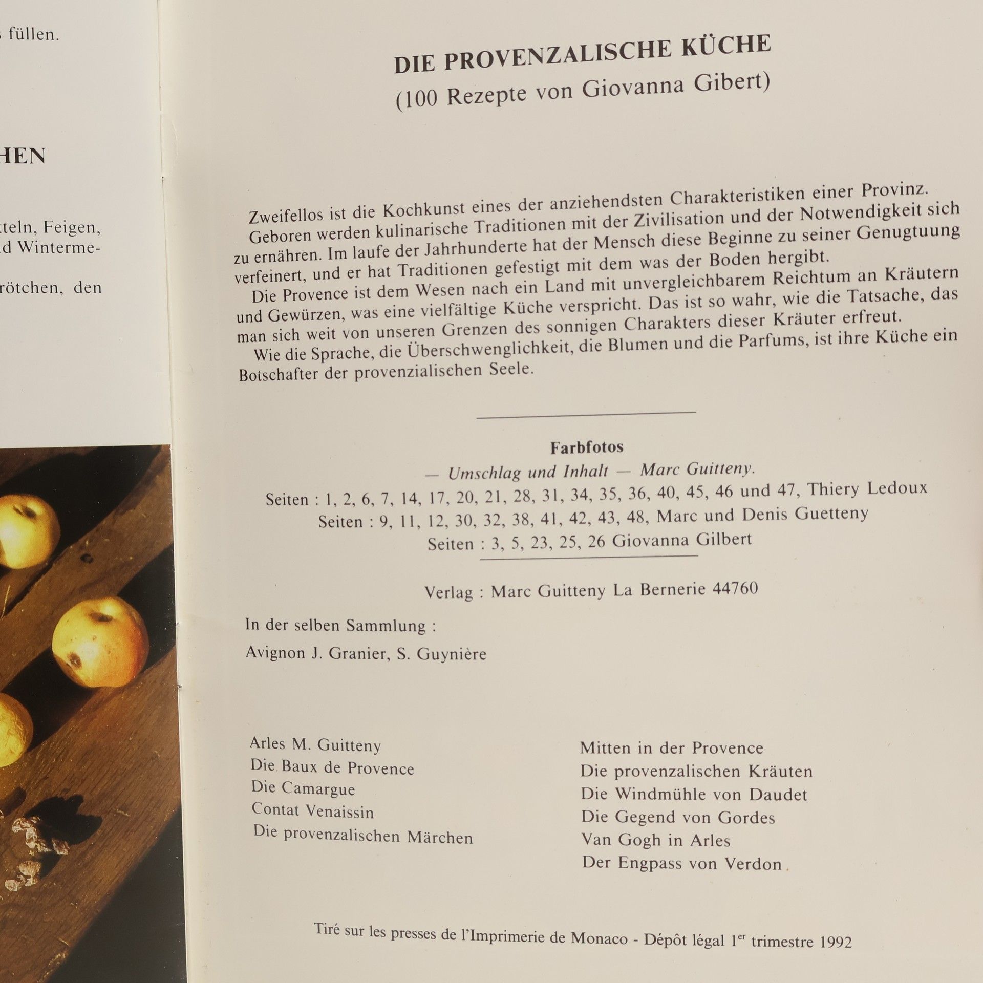 Autorenkollektiv Die Provenzalische Küche
