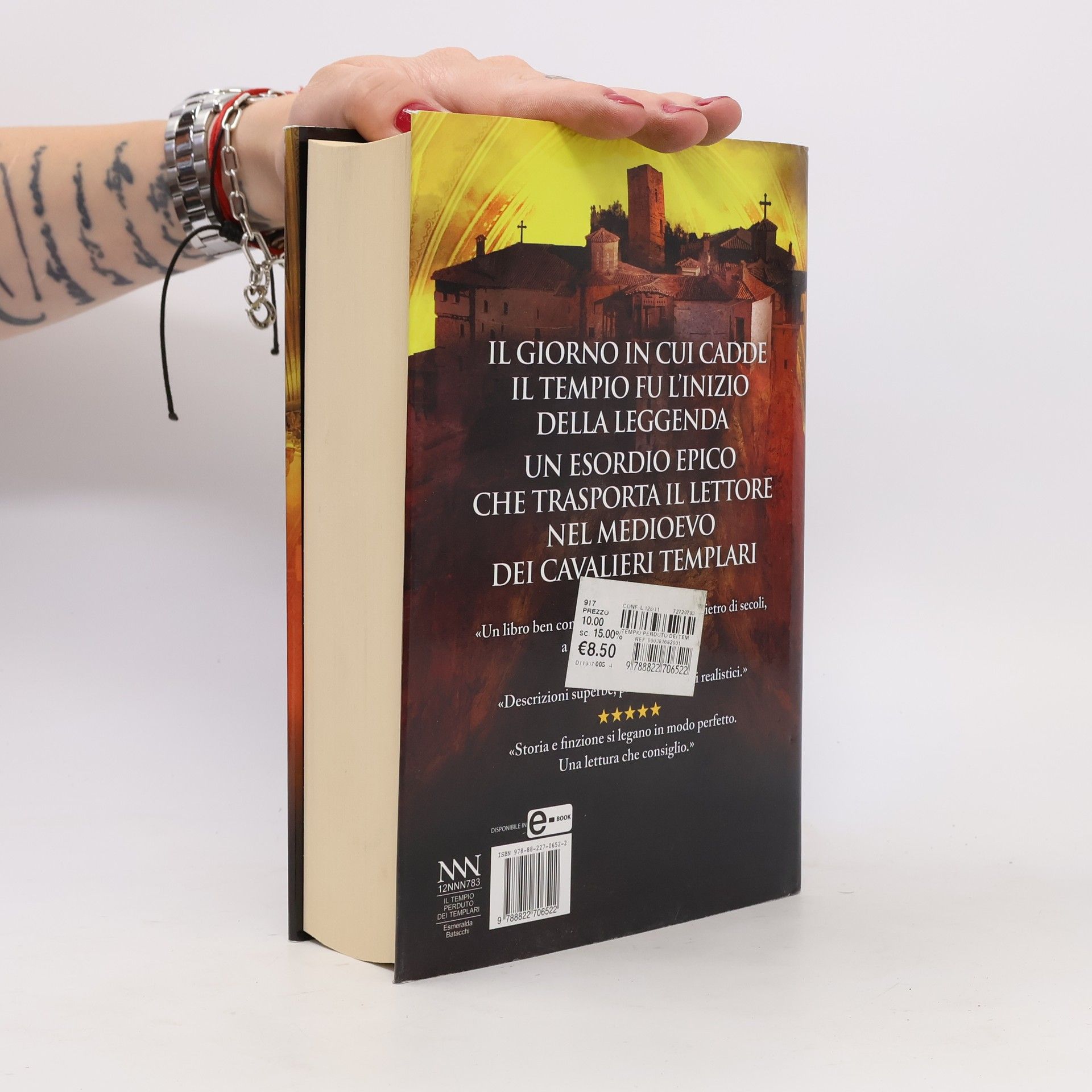 Esmeralda Batacchi Nuova narrativa Newton - 783: Il tempio perduto dei templari