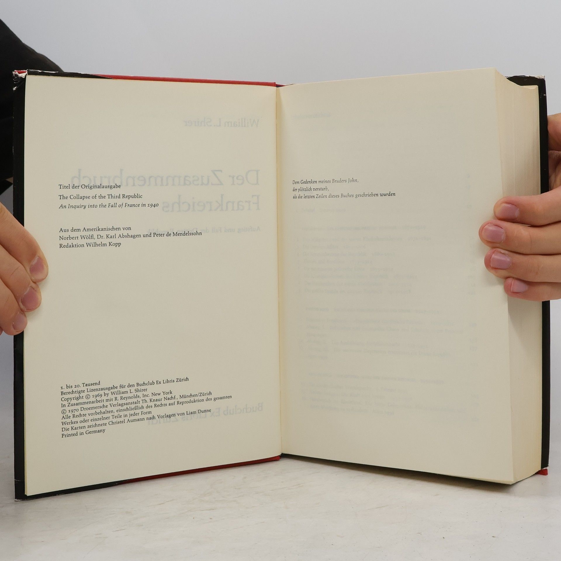 Willian L. Shirer Der Zusammenbruch Frankreich