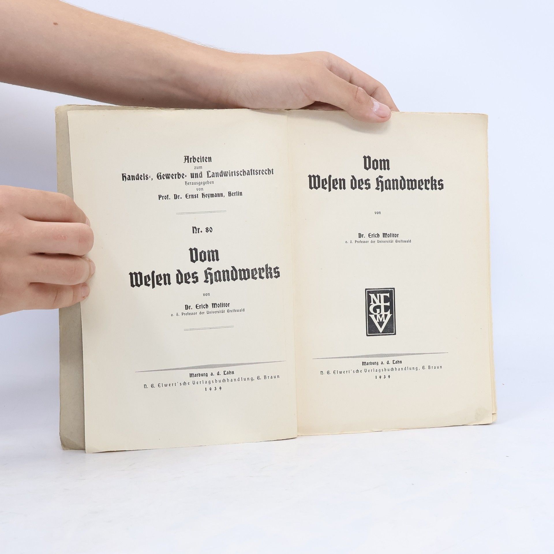 Autorenkollektiv Vom wesen des handwerks