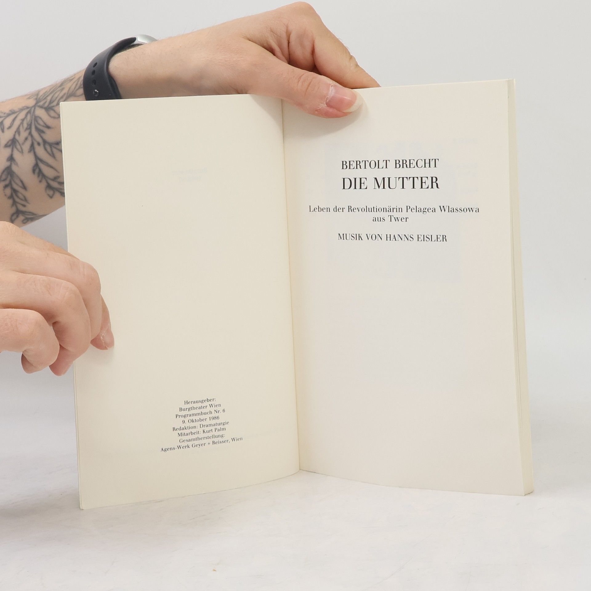 Bertolt Brecht Die Mutter
