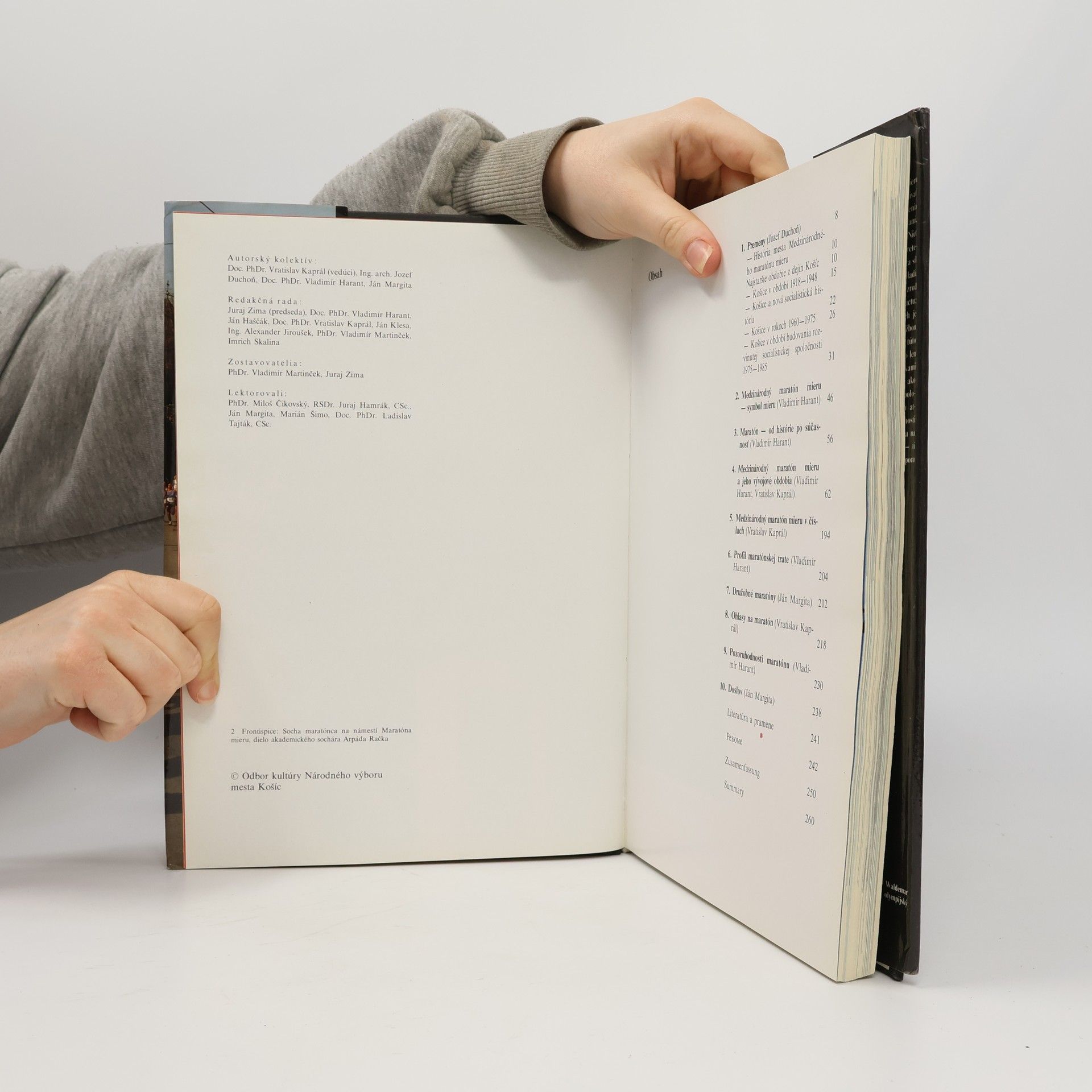 Autores varios Medzinárodný maratón mieru v Košiciach 1924 - 1985
