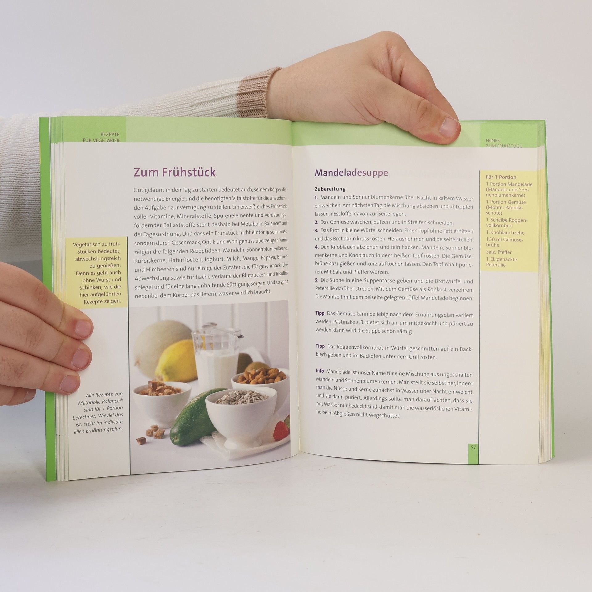 Wolf Funfack Metabolic Balance - das Kochbuch für Vegetarier