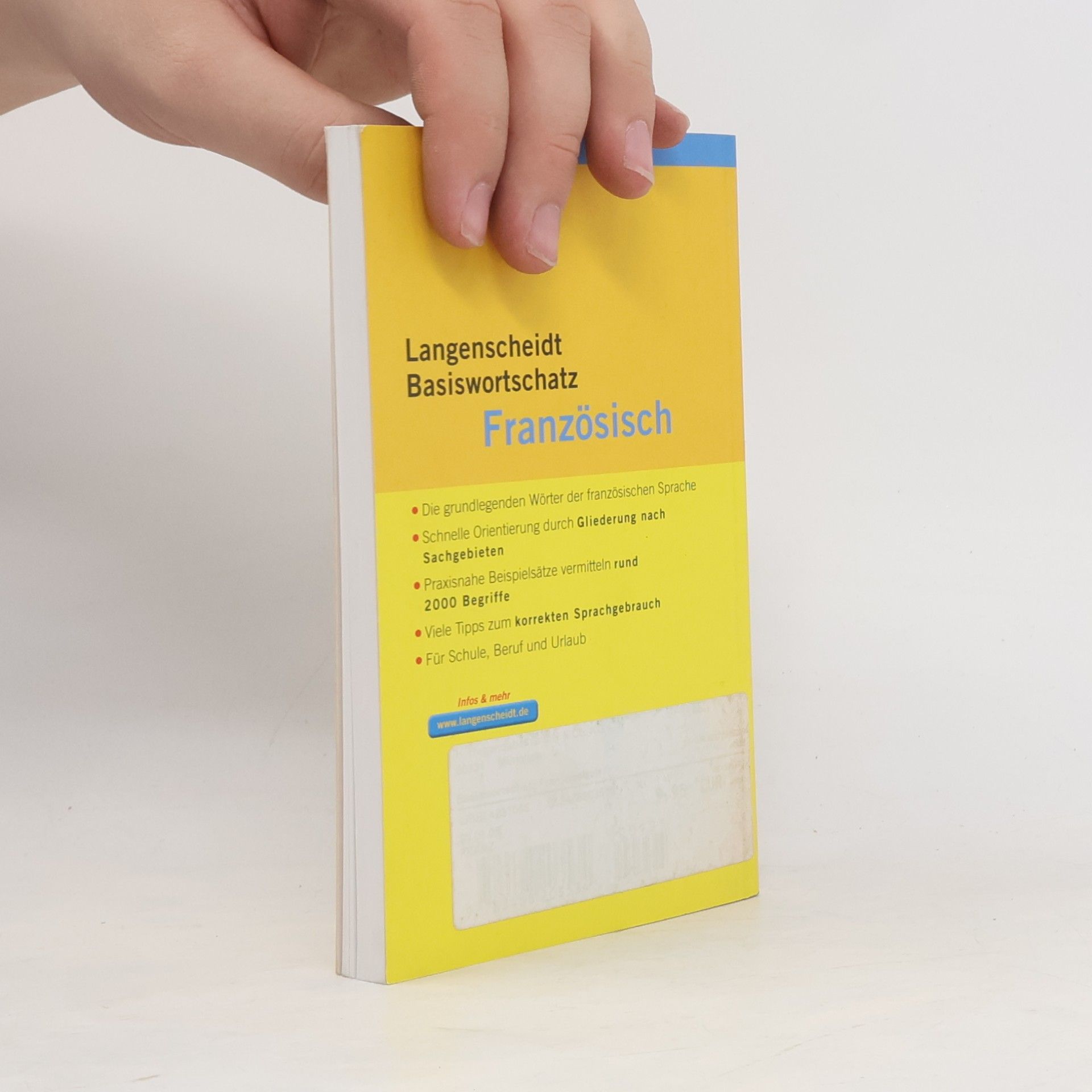 Sabine Lippi Langenscheidts Basiswortschatz Französisch